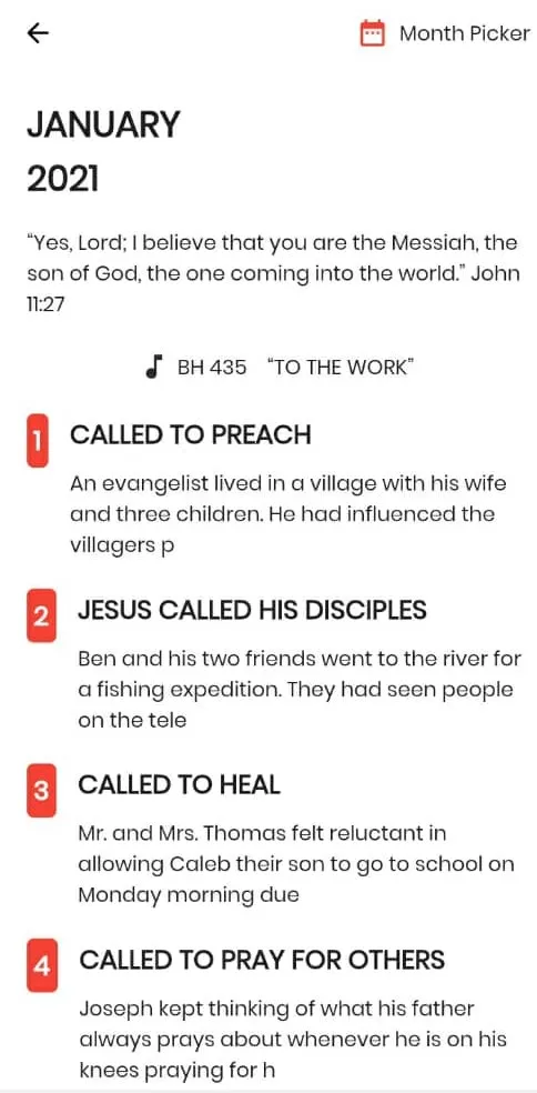 Children's Daily Devotional | Indus Appstore | Screenshot