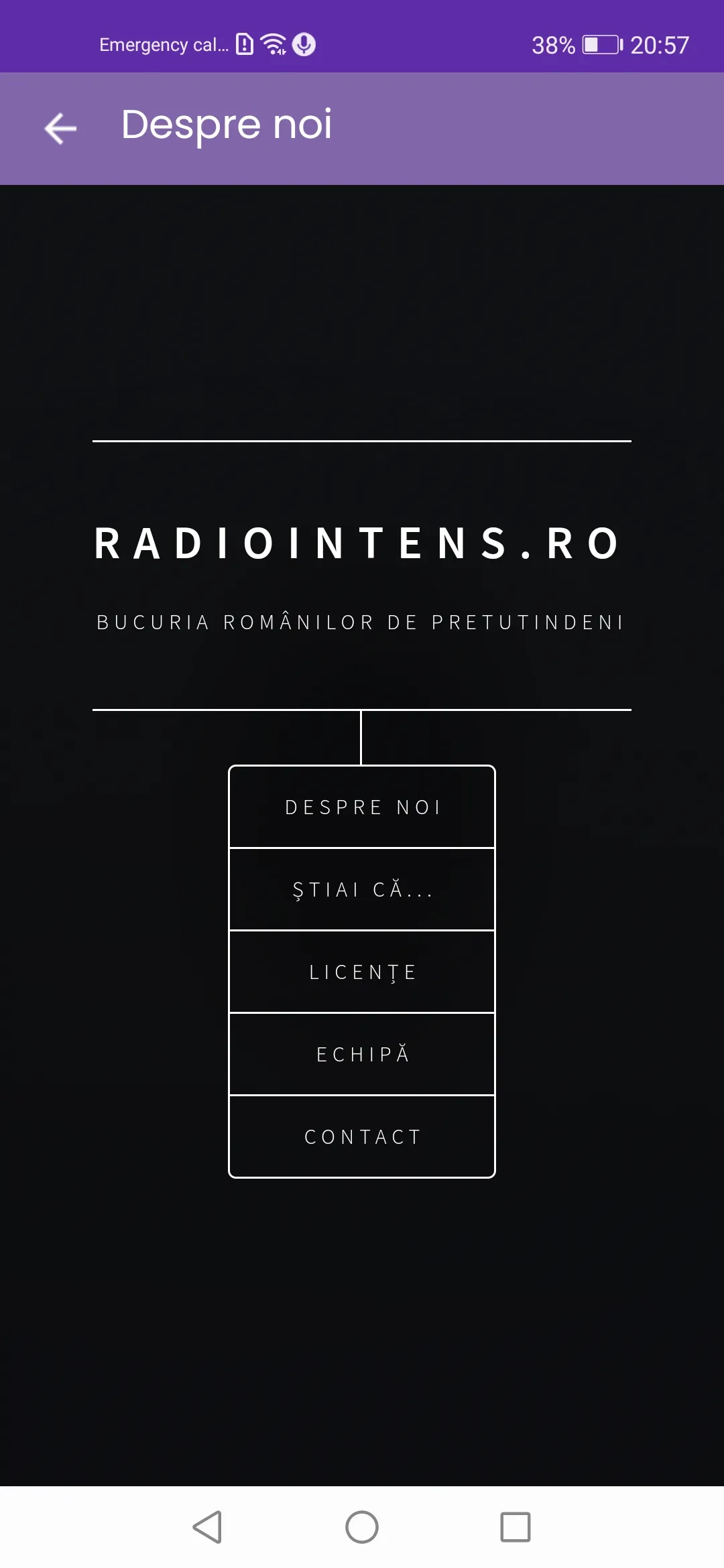 Radio Intens | Indus Appstore | Screenshot