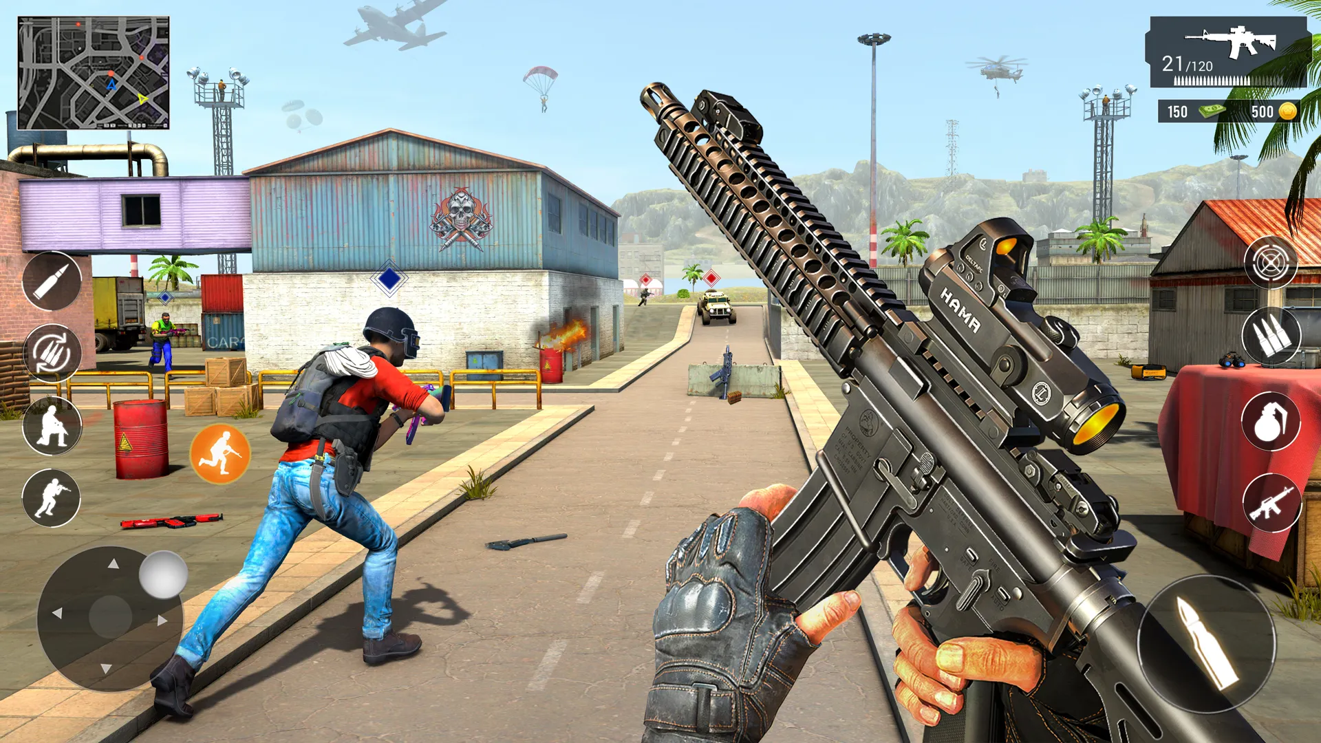 Gun Games 3D : Shooting Games | Indus Appstore | Screenshot