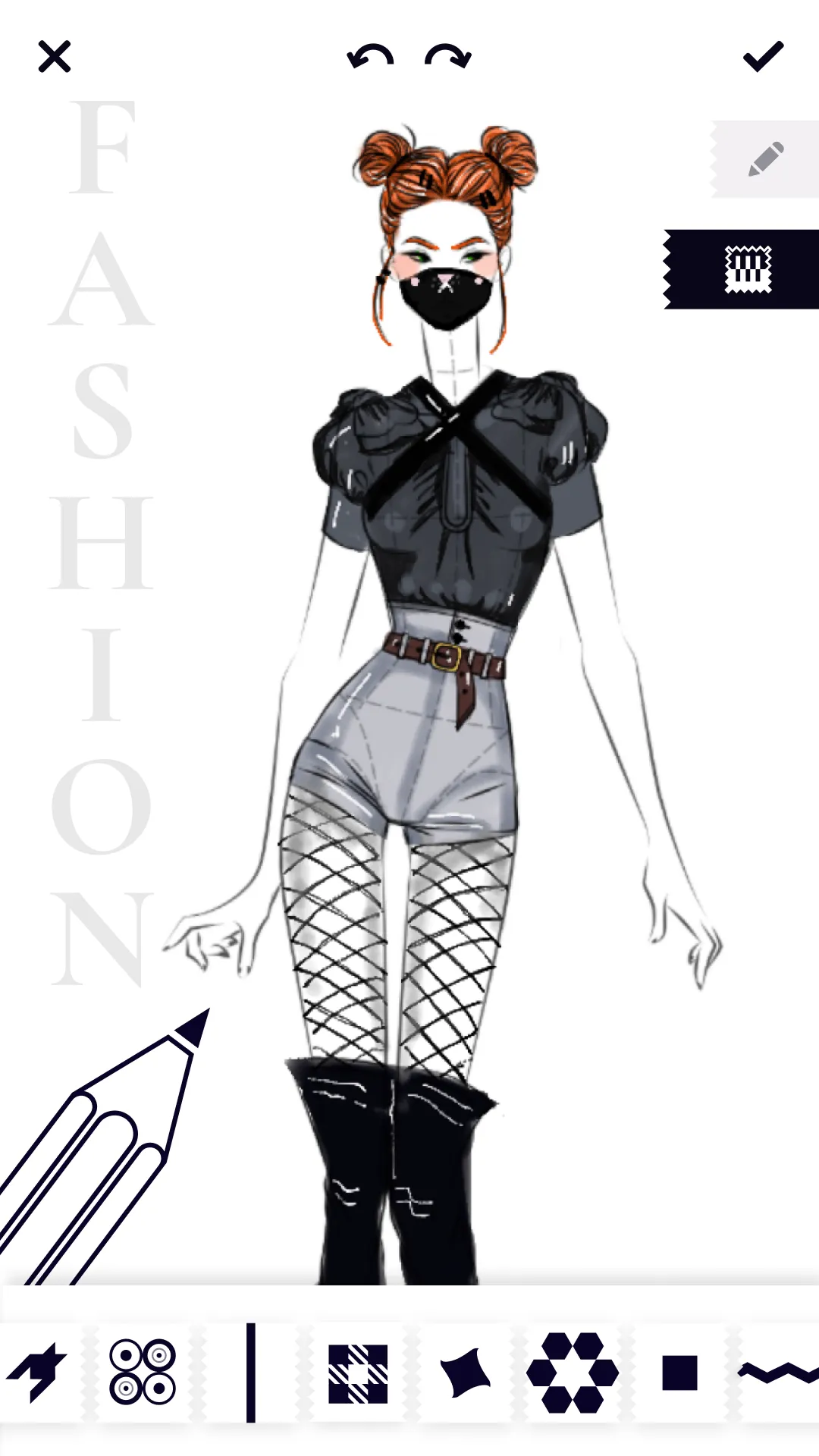 Fashion Design Sketches Book | Indus Appstore | Screenshot