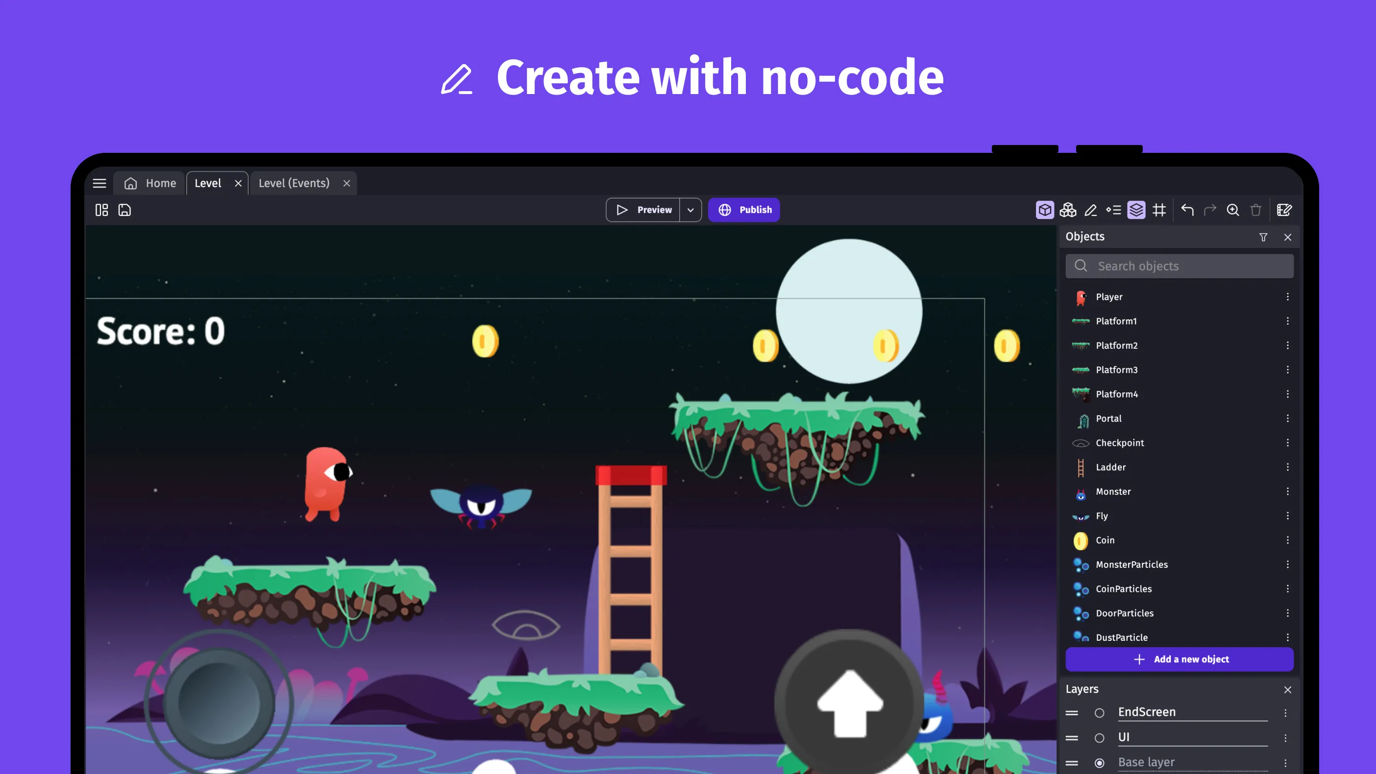 GDevelop - 2D/3D game maker | Indus Appstore | Screenshot