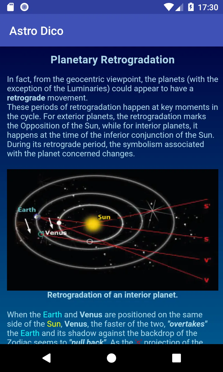 Astrology Dictionary | Indus Appstore | Screenshot