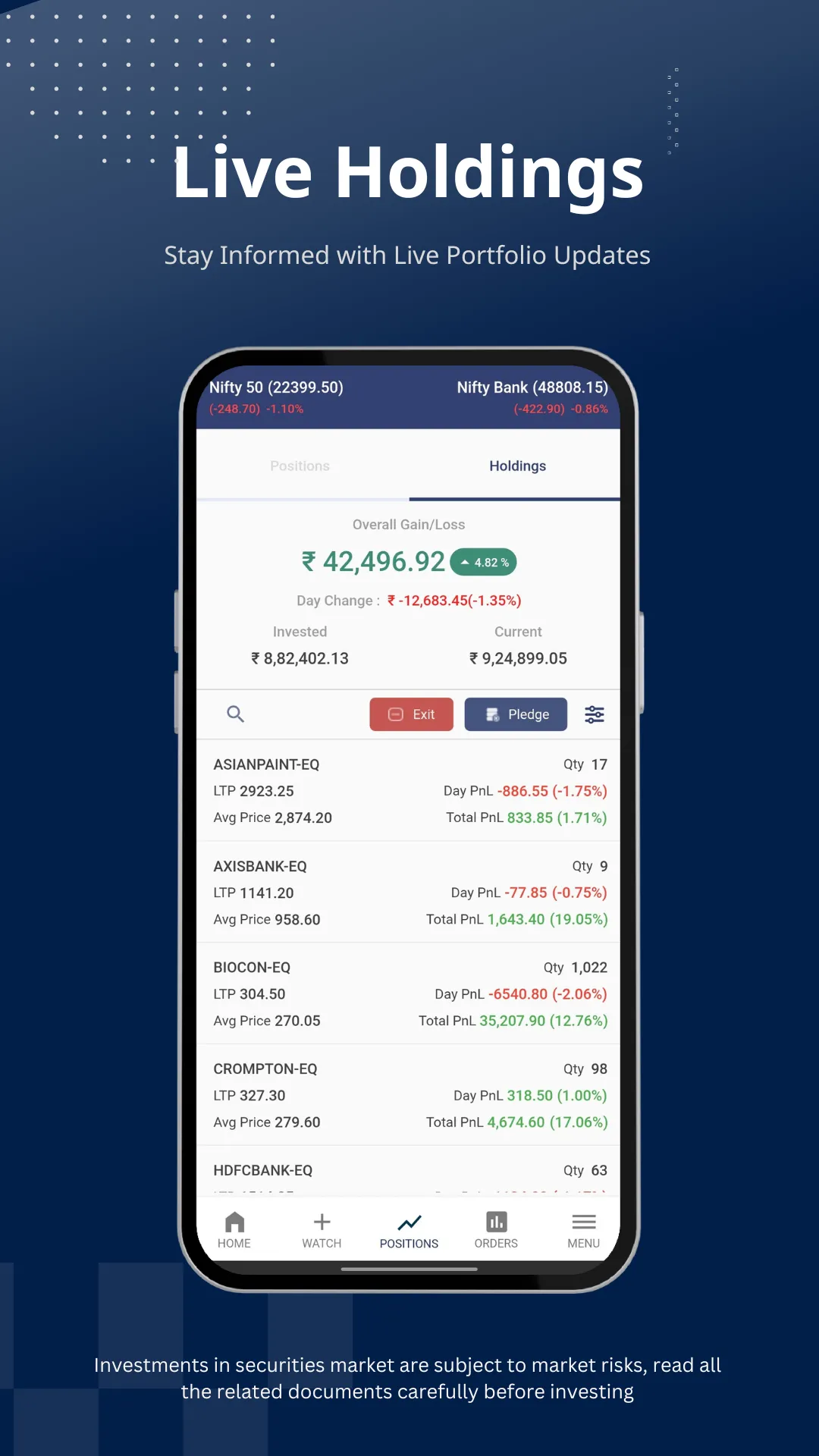 Phillip9: Stocks, MF & IPOs | Indus Appstore | Screenshot