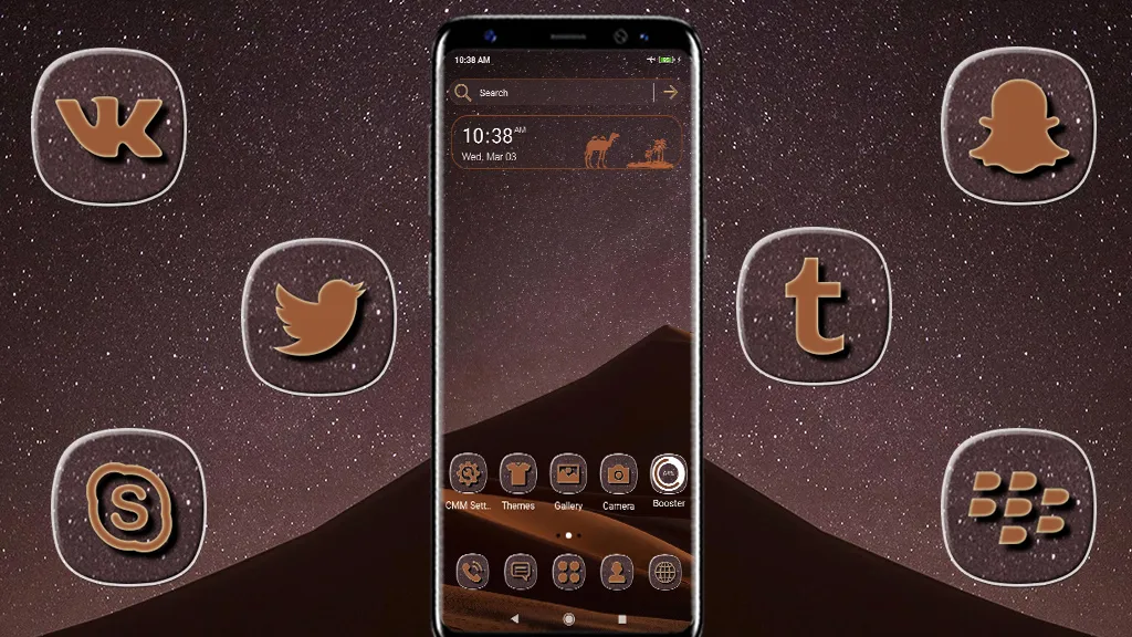 Desert Night Theme | Indus Appstore | Screenshot