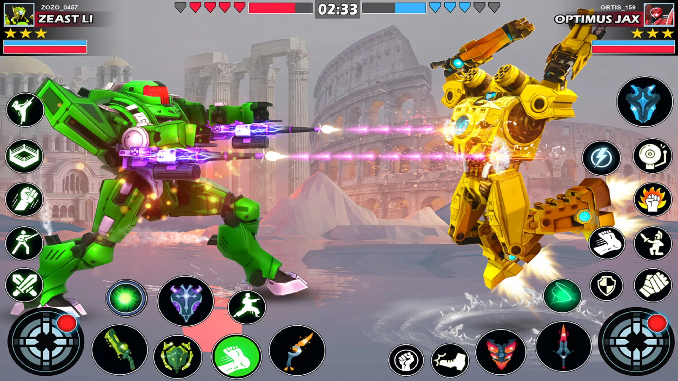 Robot Kung Fu Fighting Games | Indus Appstore | Screenshot