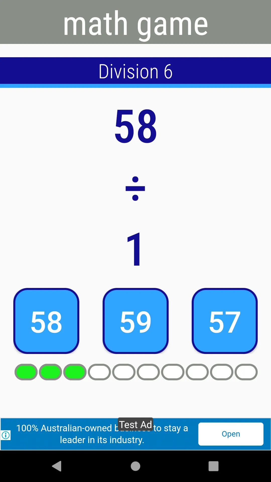 math game (Lite) | Indus Appstore | Screenshot