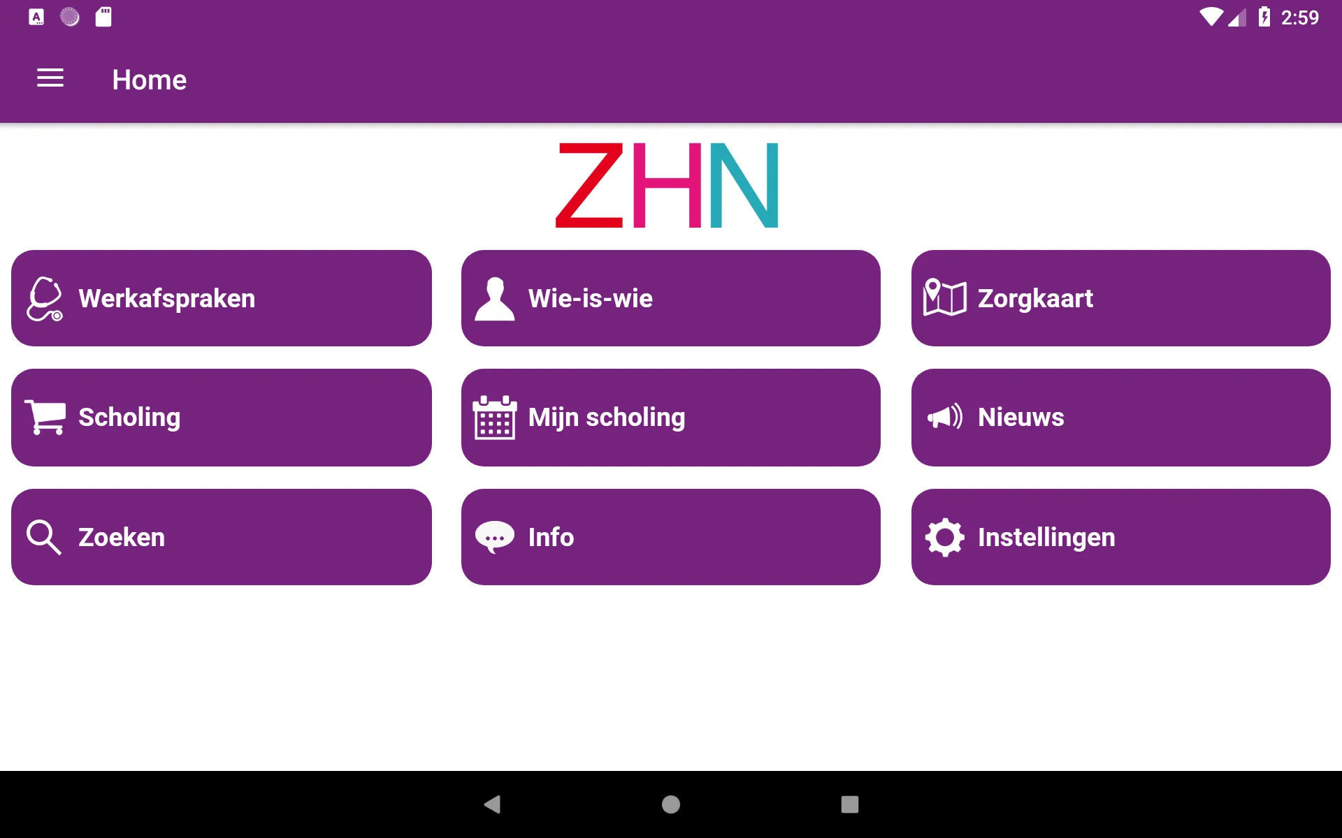 ZorgApp ZHN | Indus Appstore | Screenshot