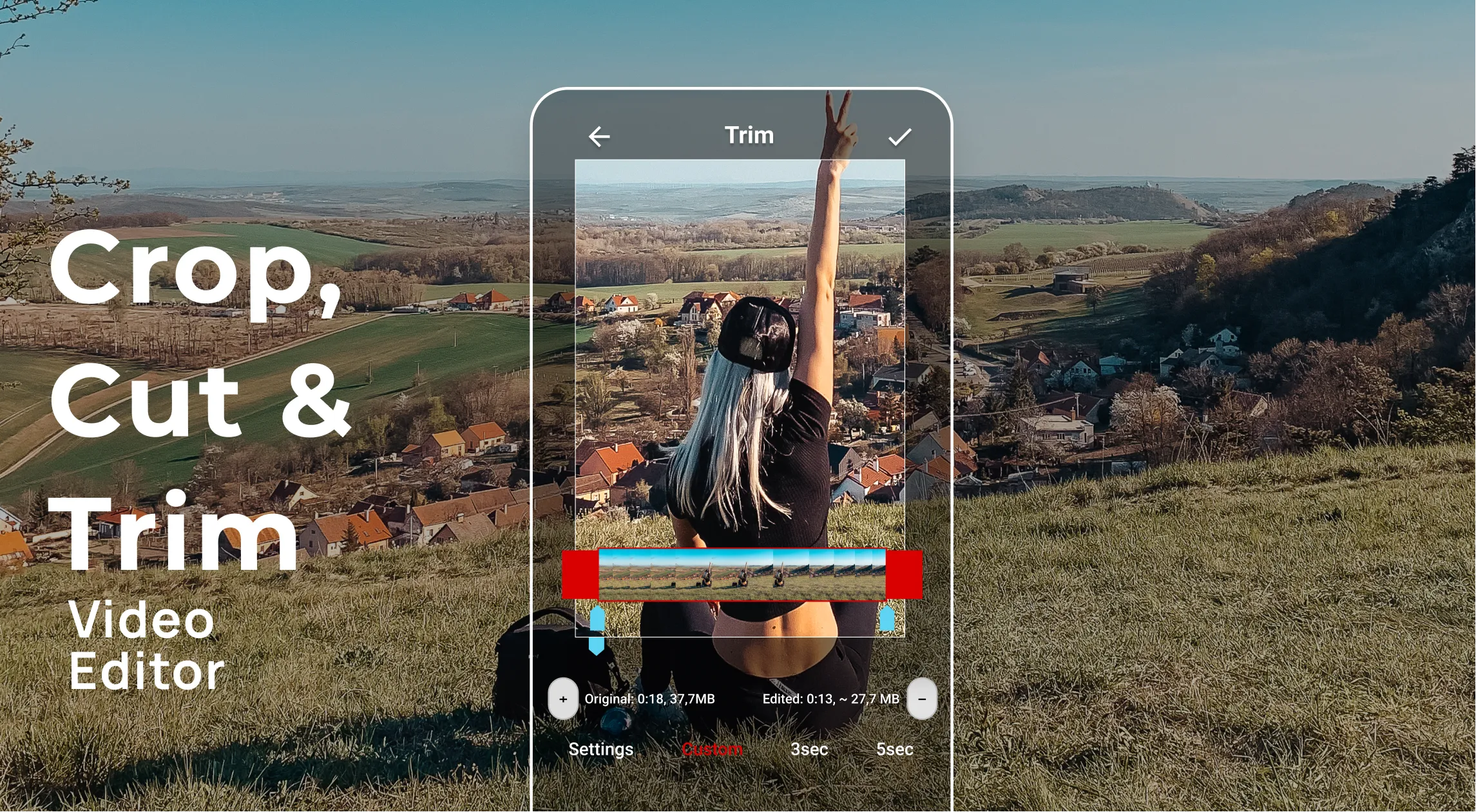 Crop, Cut & Trim Video Editor | Indus Appstore | Screenshot
