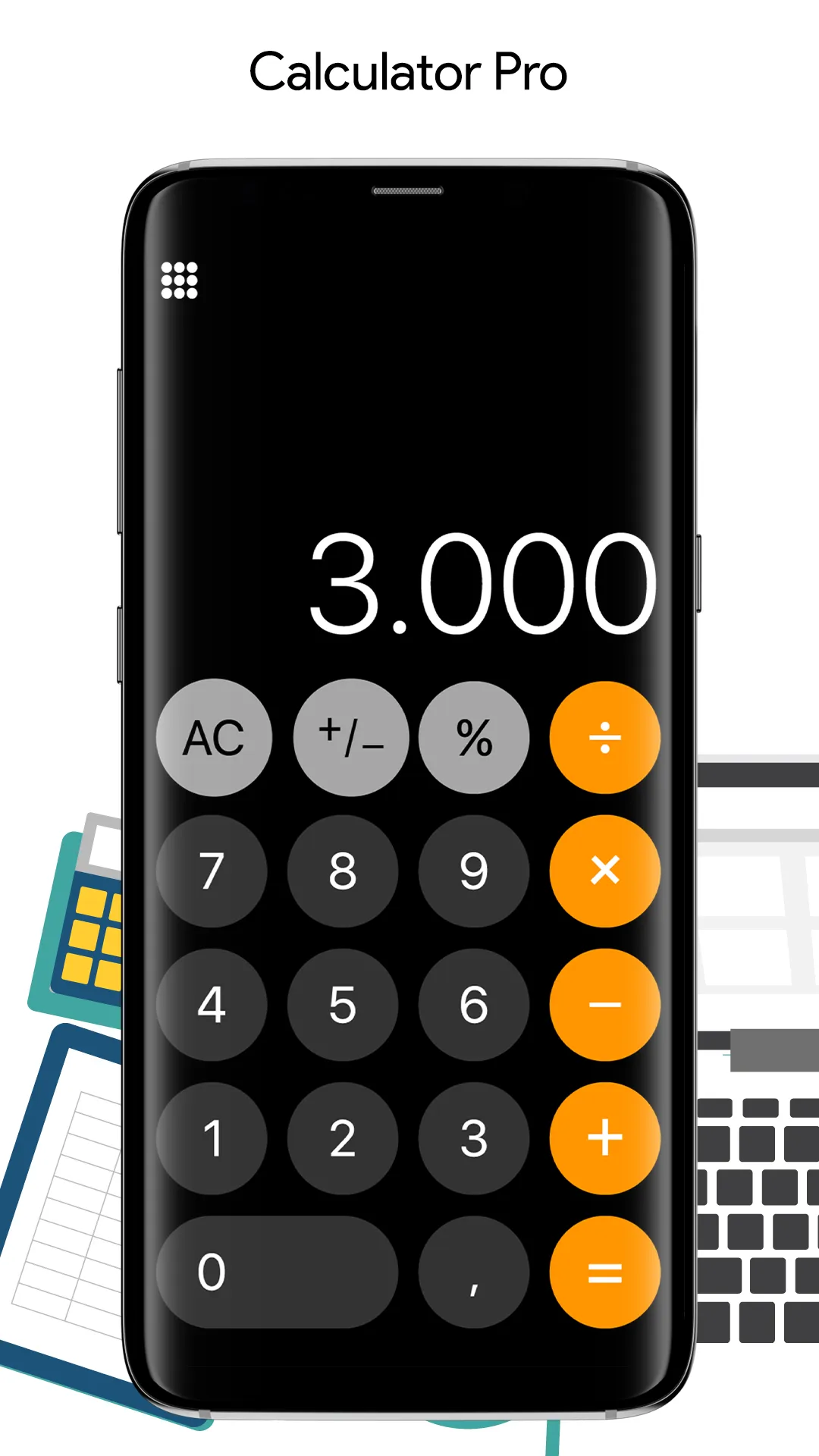 Calculator IOS16 Full Size | Indus Appstore | Screenshot