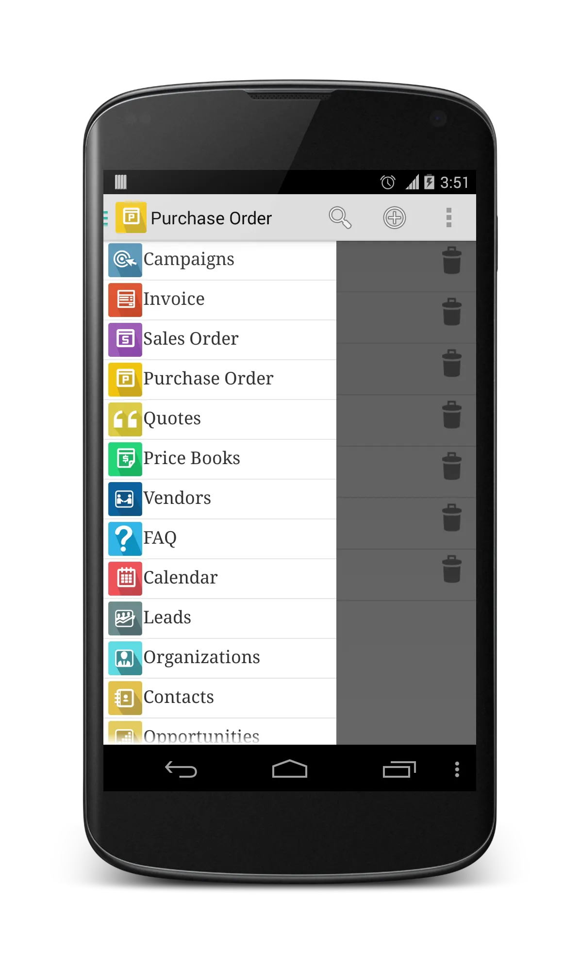 anCRM - vTiger CRM Client | Indus Appstore | Screenshot