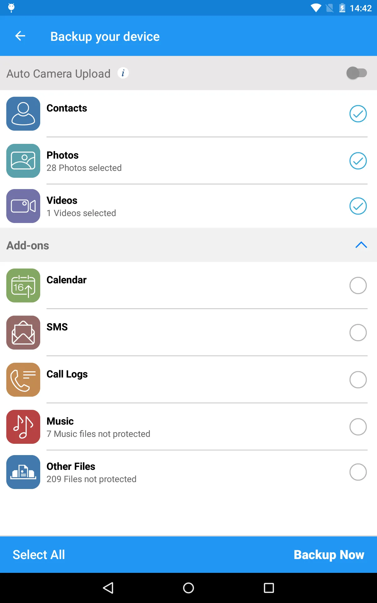 IDrive Online Backup | Indus Appstore | Screenshot