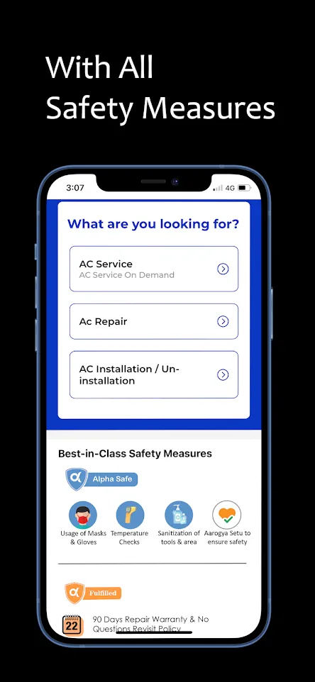 Alpha-Clap - Home Appliance Repair and Service | Indus Appstore | Screenshot