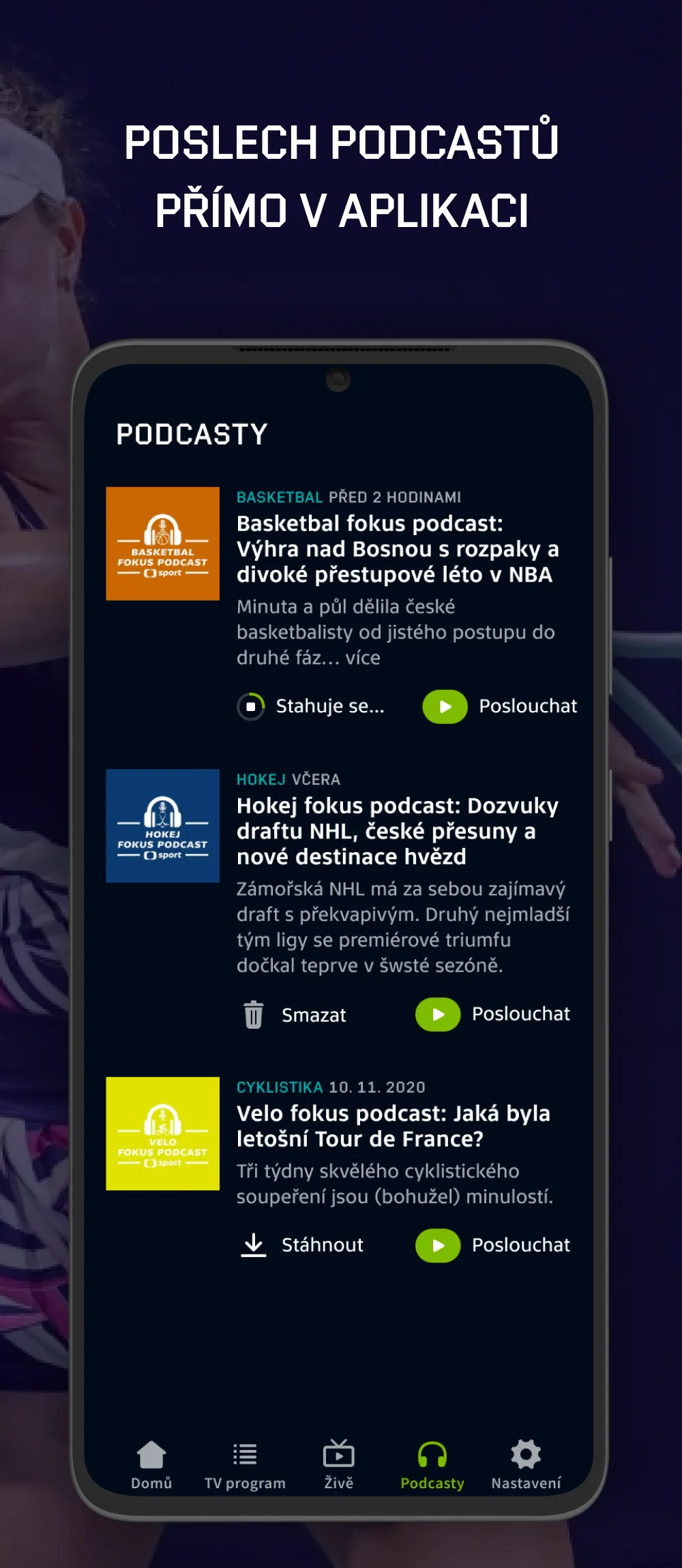 ČT sport | Indus Appstore | Screenshot