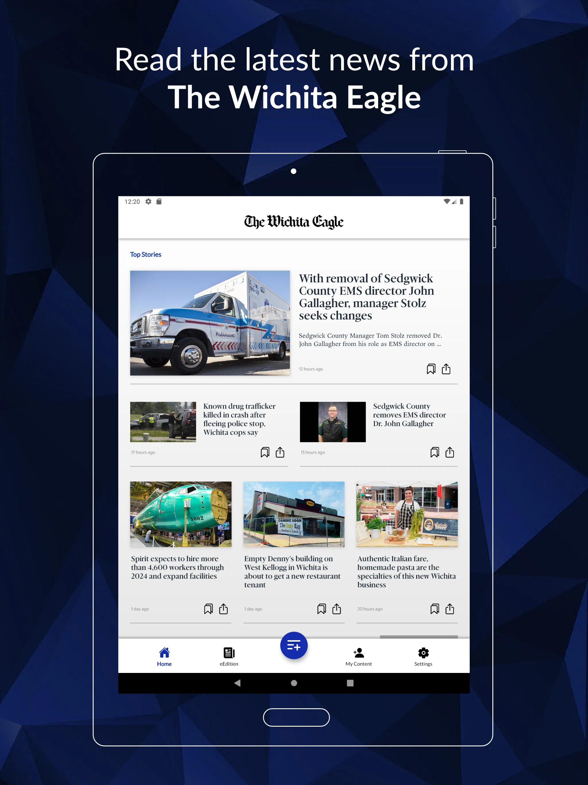 The Wichita Eagle & Kansas.com | Indus Appstore | Screenshot