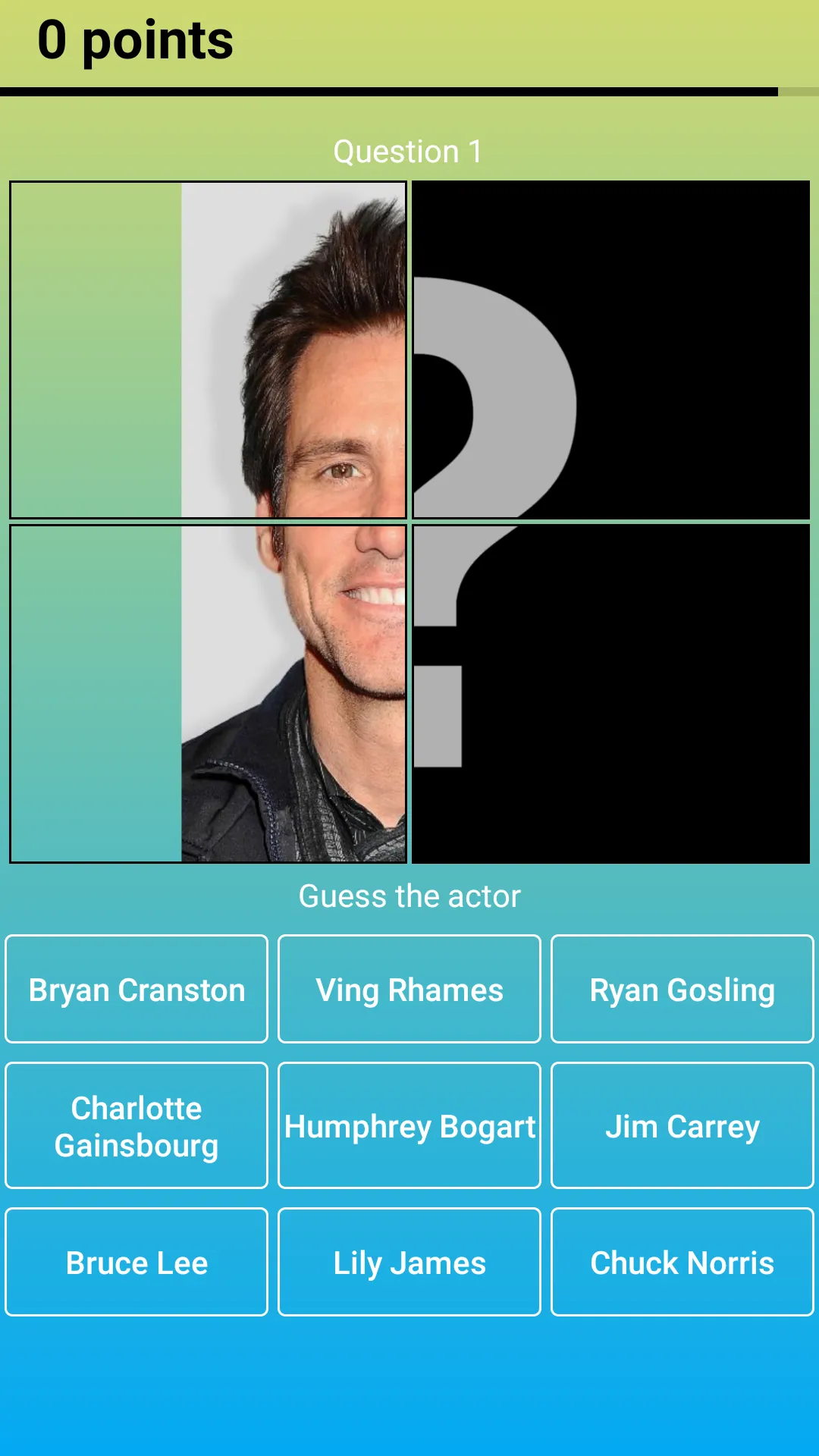 Hollywood Actors: Quiz, Game | Indus Appstore | Screenshot