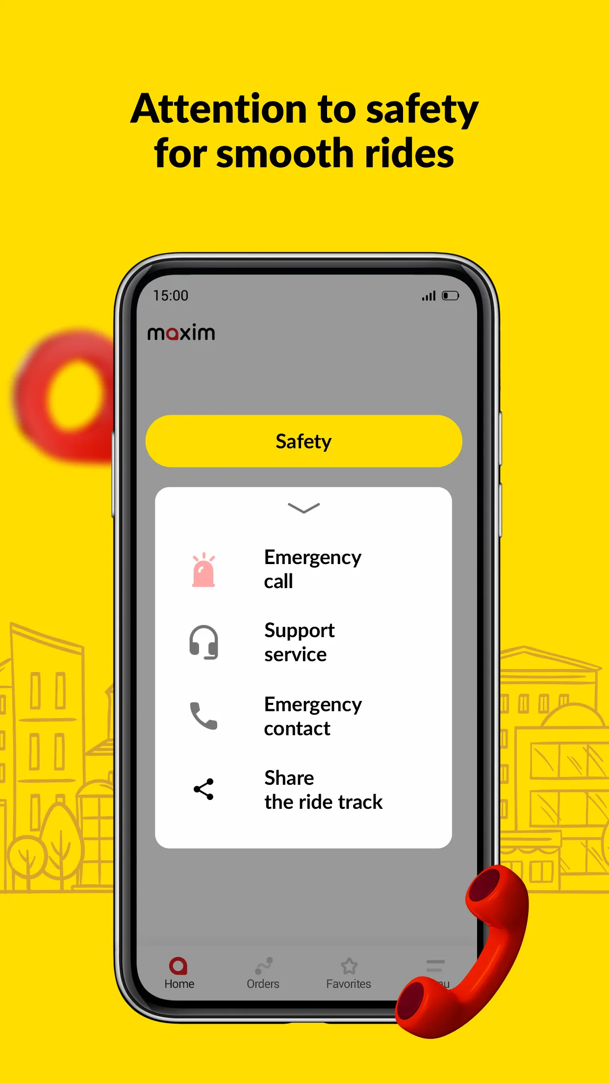 maxim — order a taxi & food | Indus Appstore | Screenshot