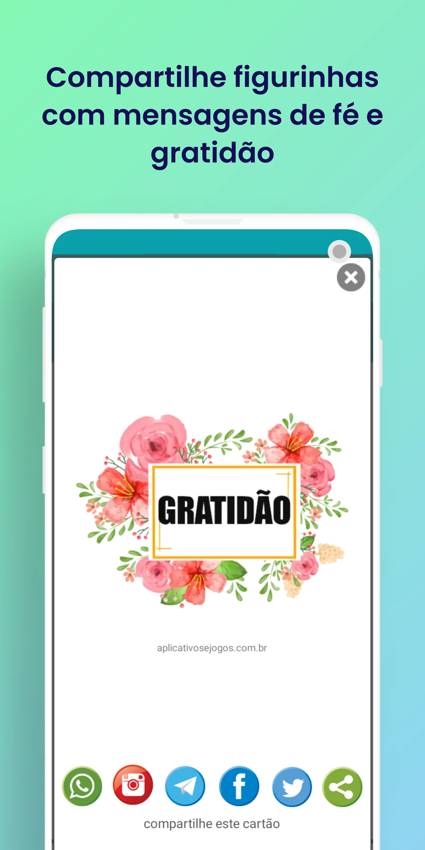 Figurinhas de Gratidão | Indus Appstore | Screenshot