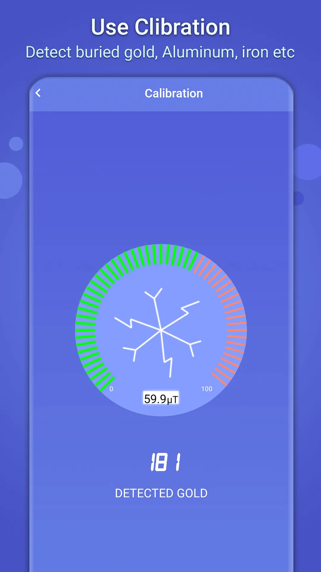 Gold detector - Gold Scanner | Indus Appstore | Screenshot