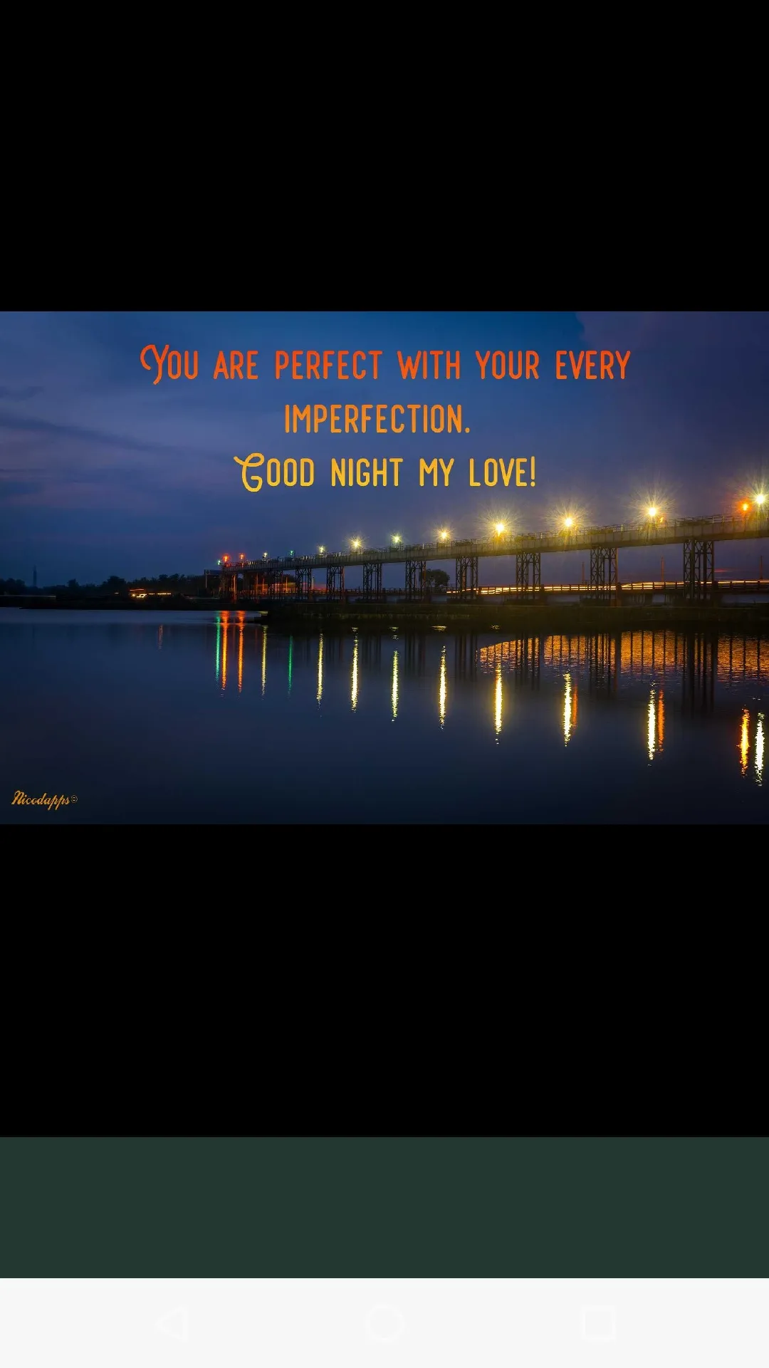 Good Night My Love | Indus Appstore | Screenshot