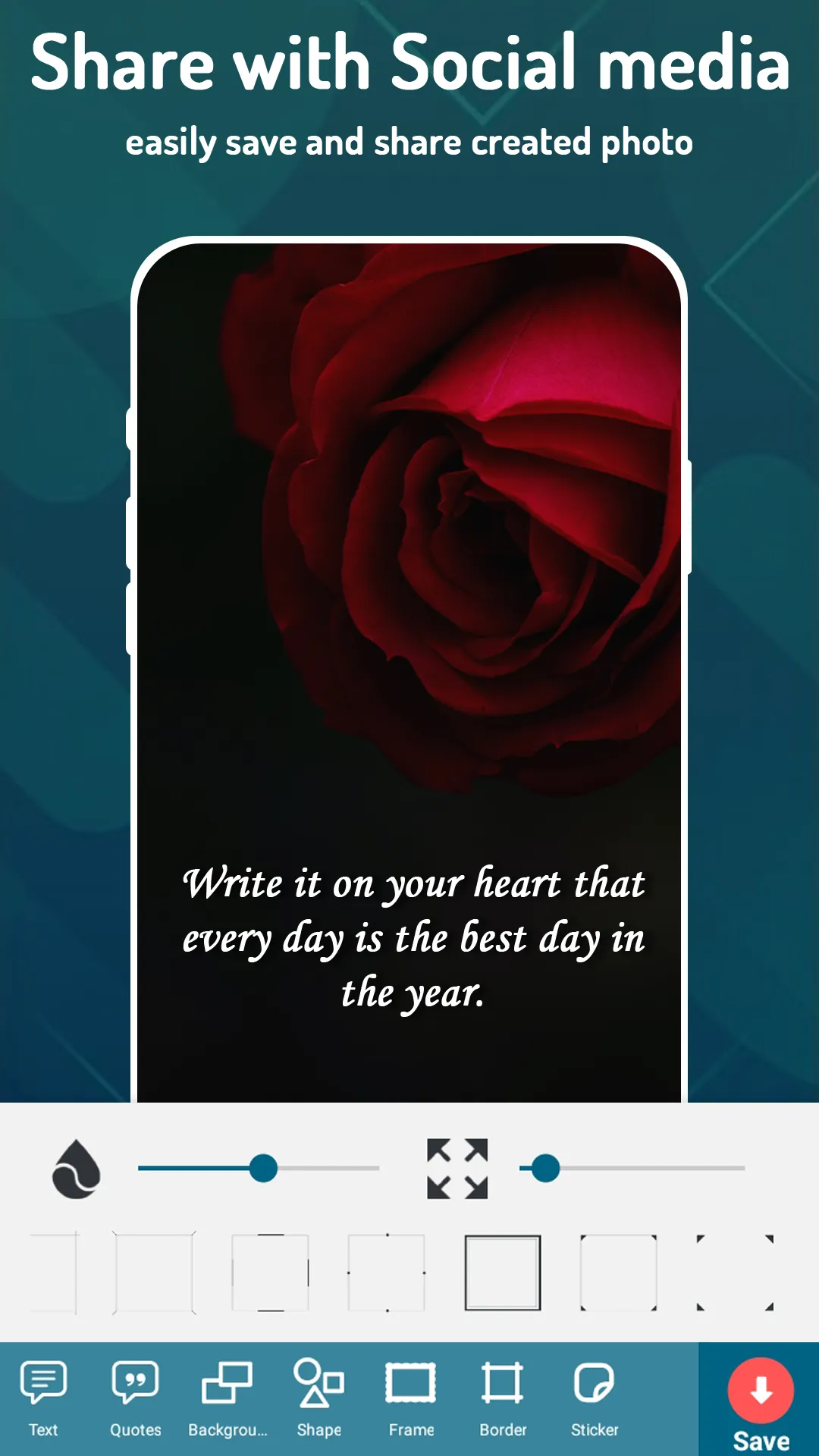 Quotes Creator - Quotes Writer | Indus Appstore | Screenshot