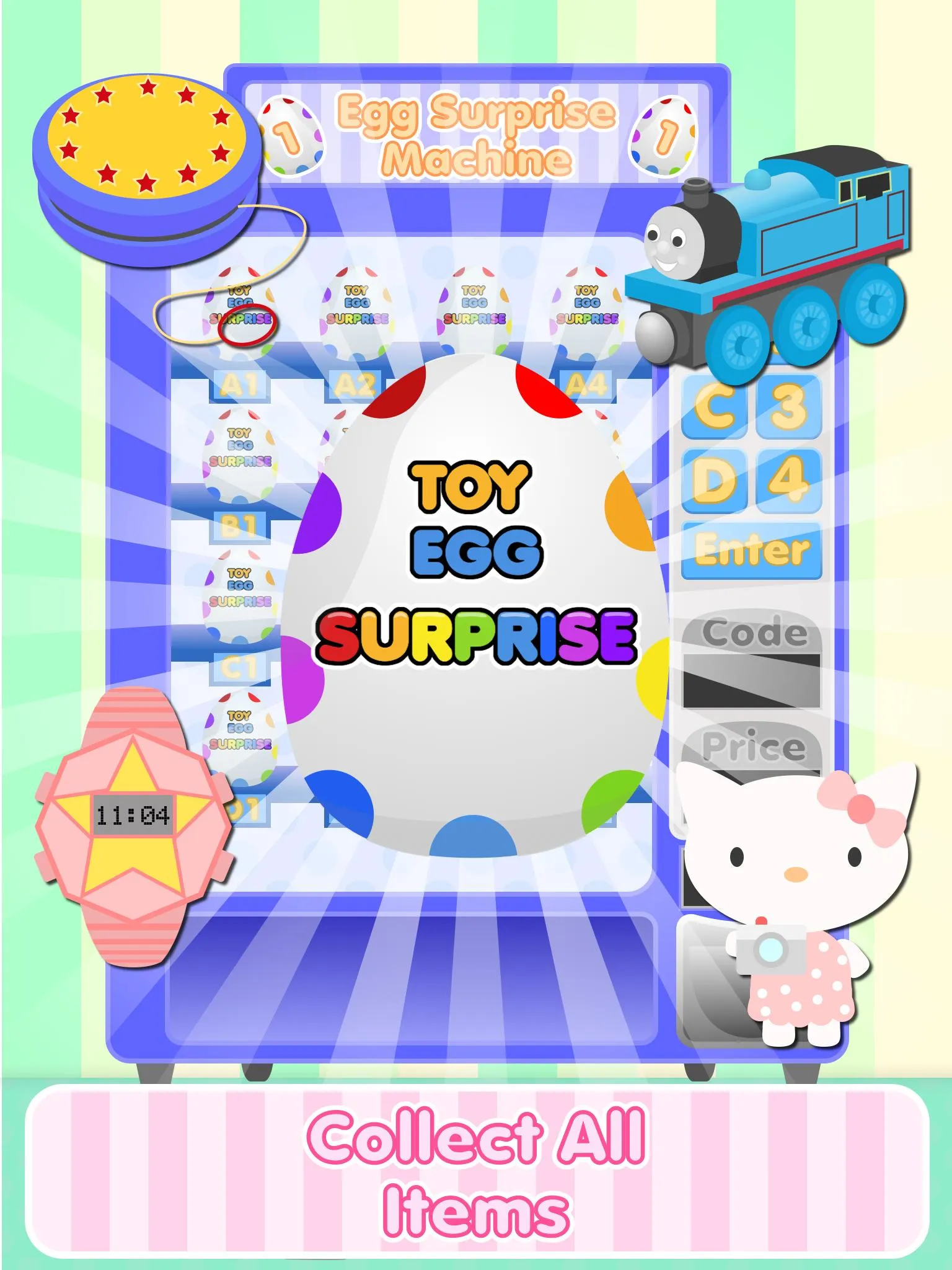 Surprise Eggs Vending Machine | Indus Appstore | Screenshot