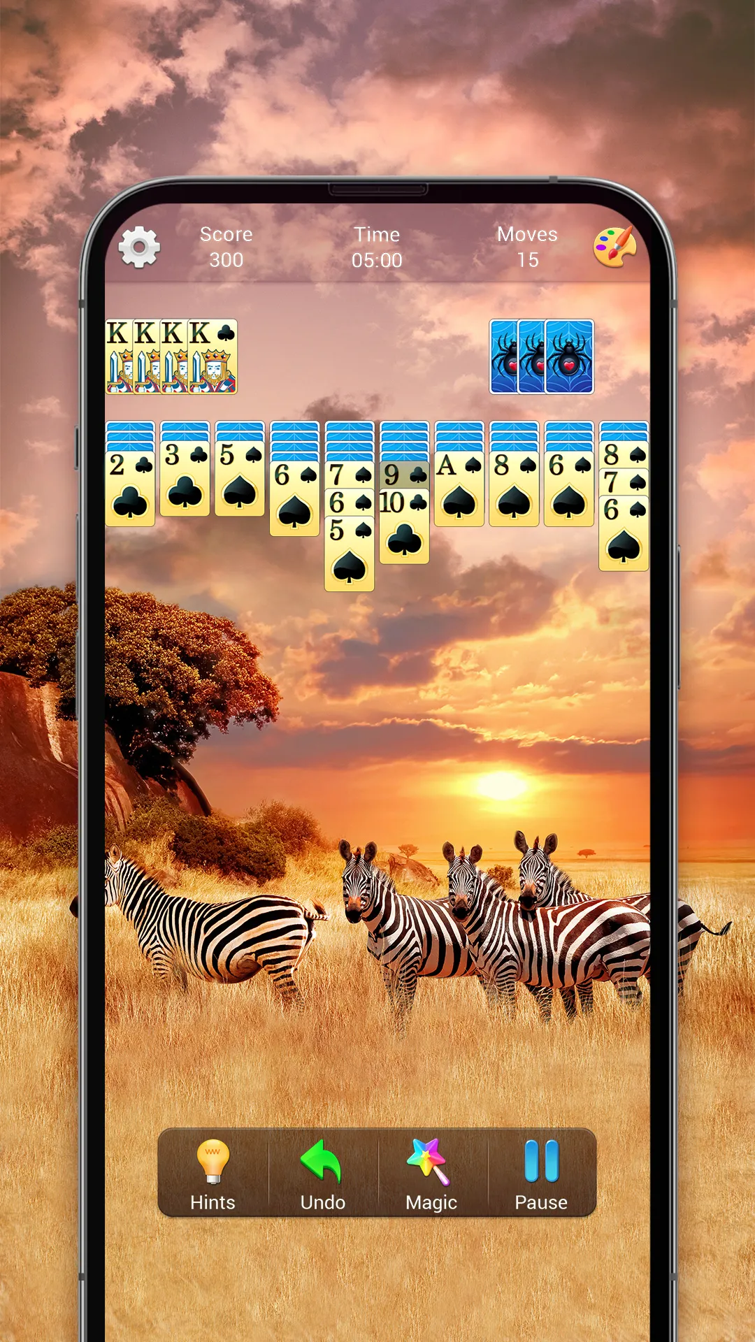 Spider Solitaire | Indus Appstore | Screenshot