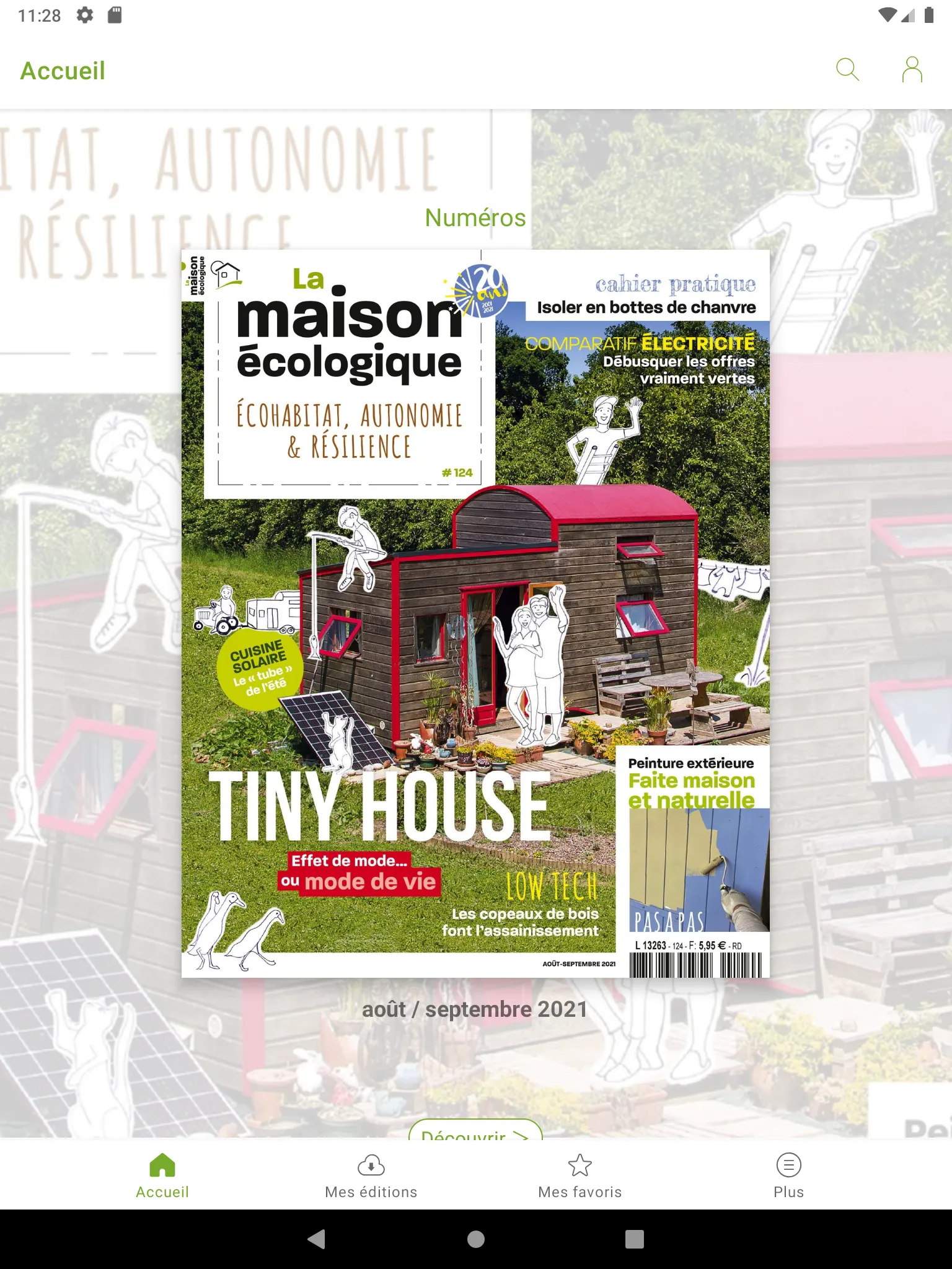 Magazine La Maison écologique | Indus Appstore | Screenshot