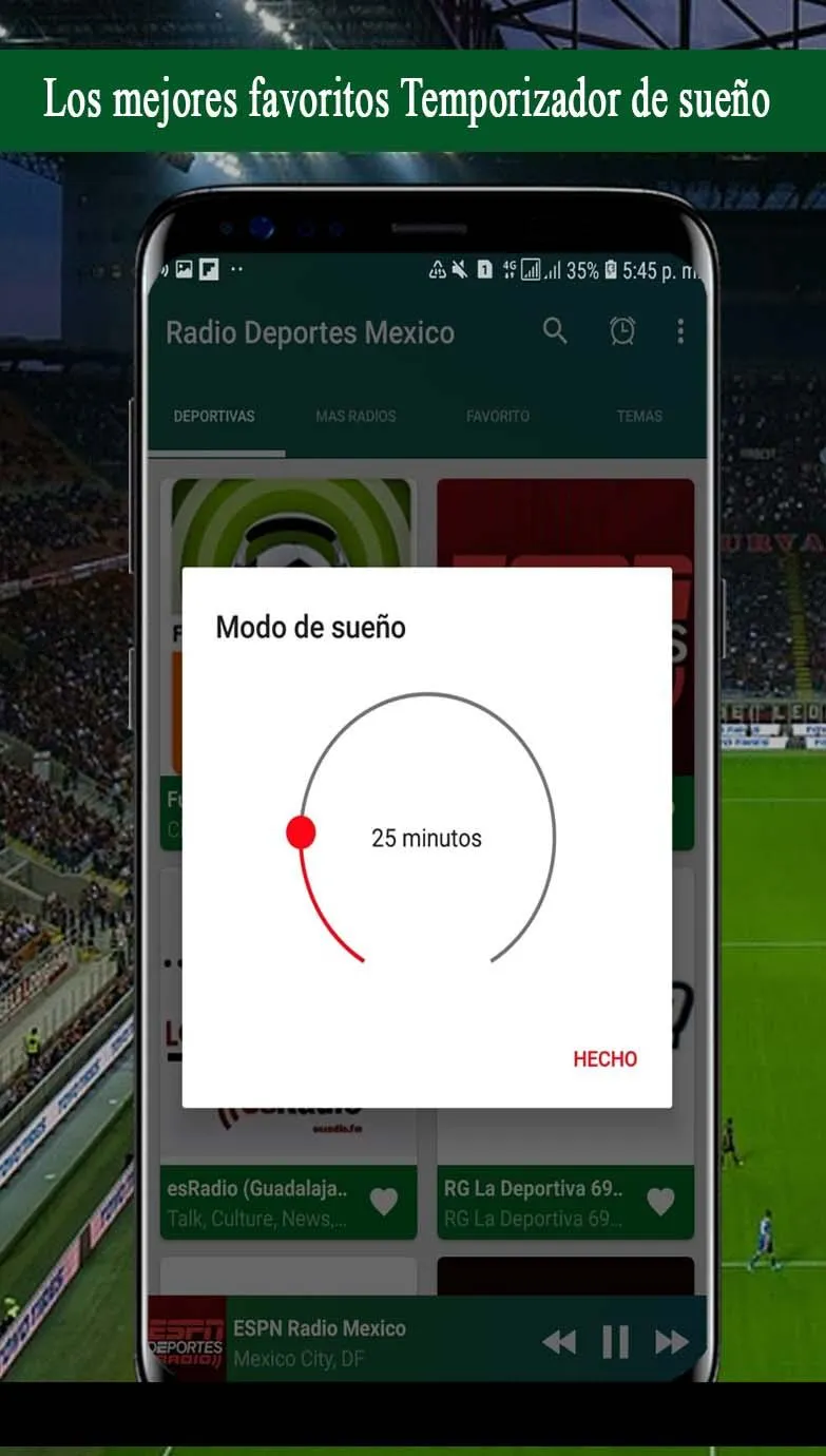 Radio Deportes Mexico | Indus Appstore | Screenshot