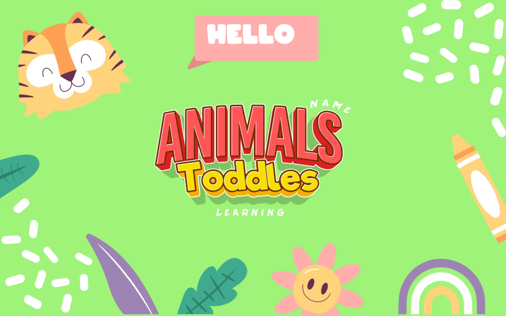 Animals Name Learning Toddles | Indus Appstore | Screenshot