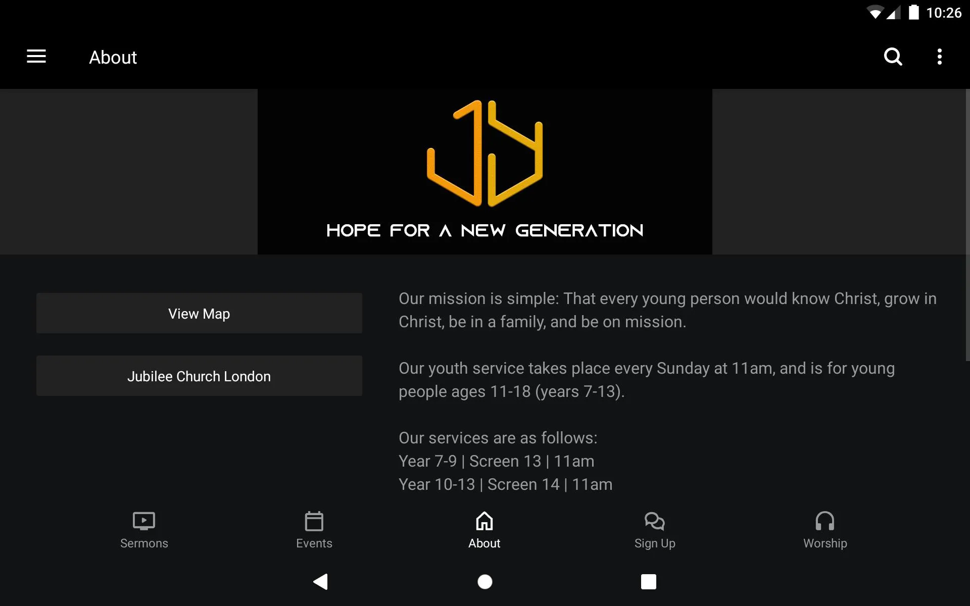 Jubilee Youth | Indus Appstore | Screenshot