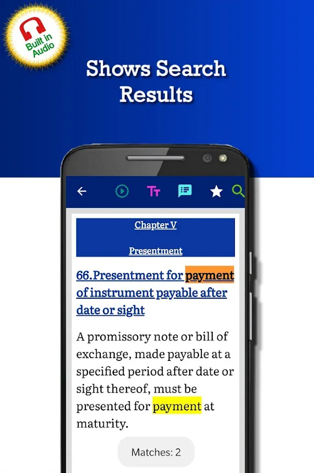 Negotiable Instruments Act | Indus Appstore | Screenshot