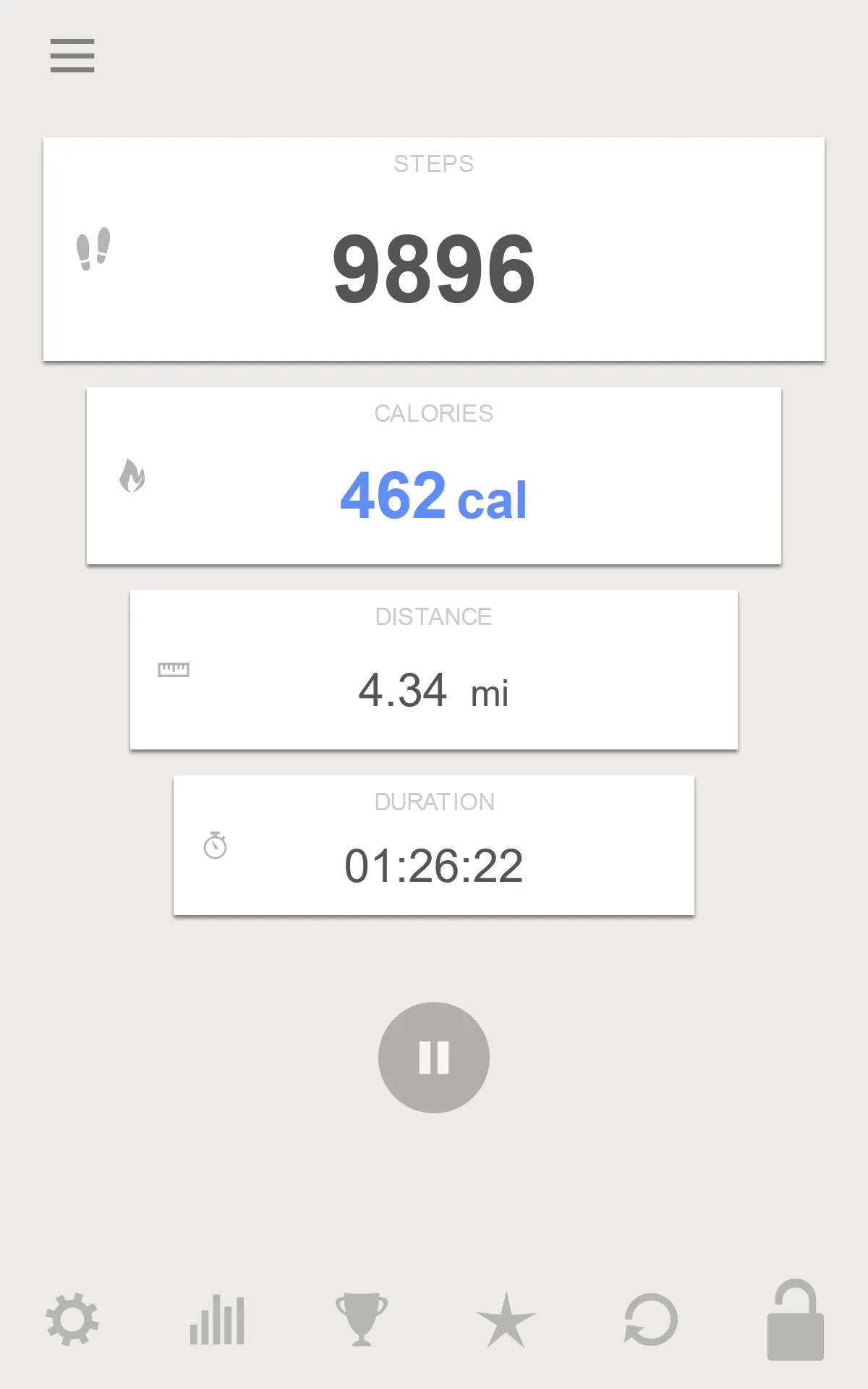 Step & Calorie Counter | Indus Appstore | Screenshot