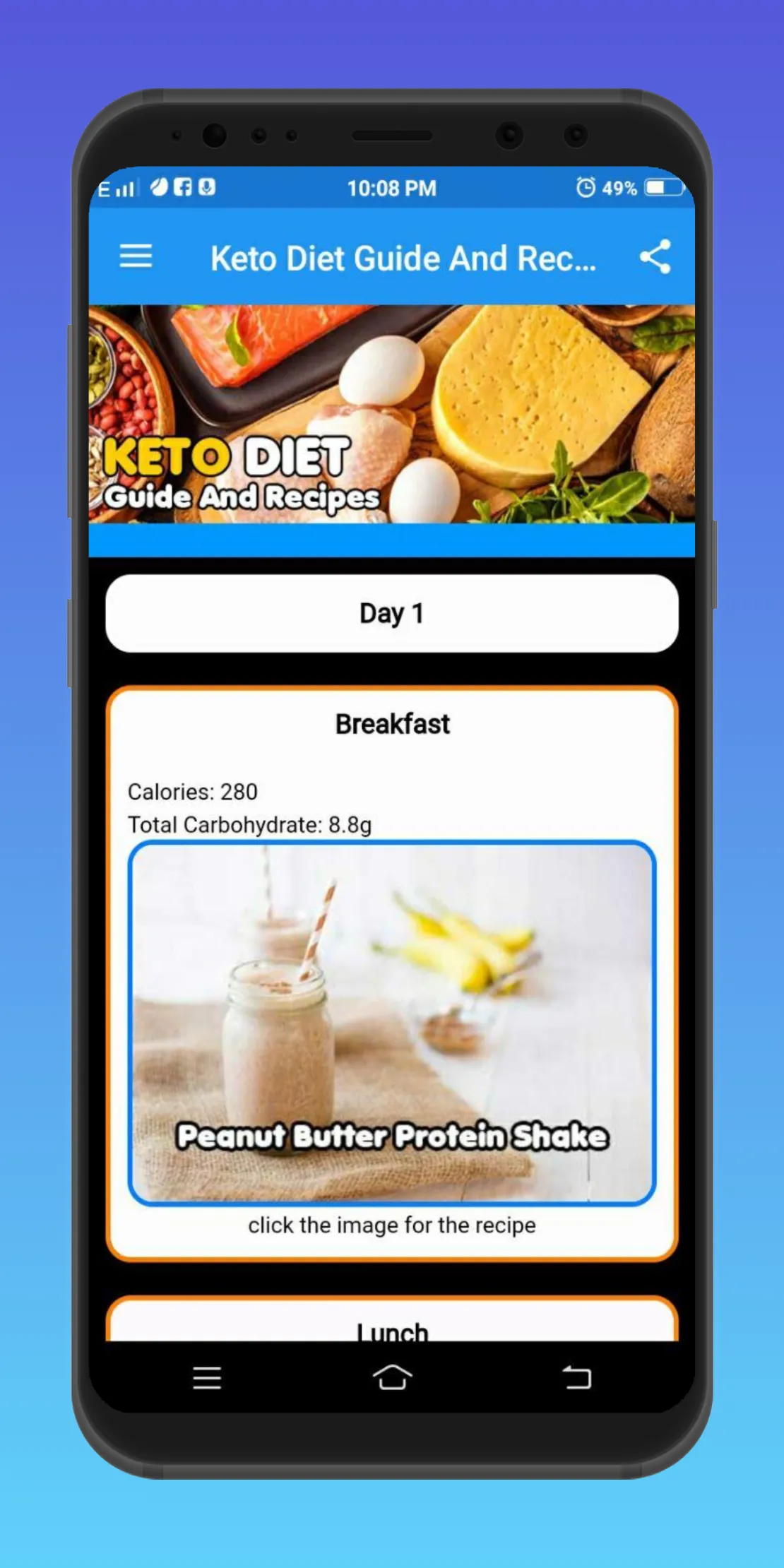 Keto Diet Guide And Recipes | Indus Appstore | Screenshot