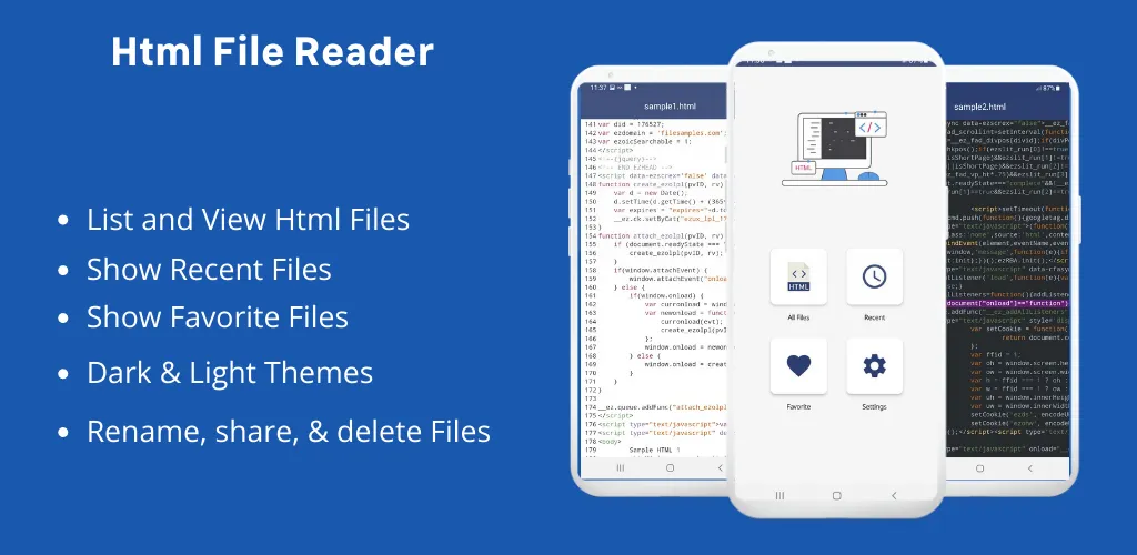 Html Viewer: Read Html Code | Indus Appstore | Screenshot