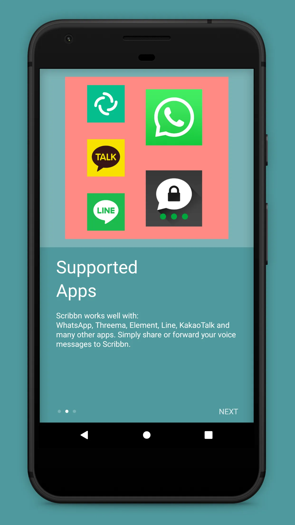 Scribbn - Voice to text | Indus Appstore | Screenshot