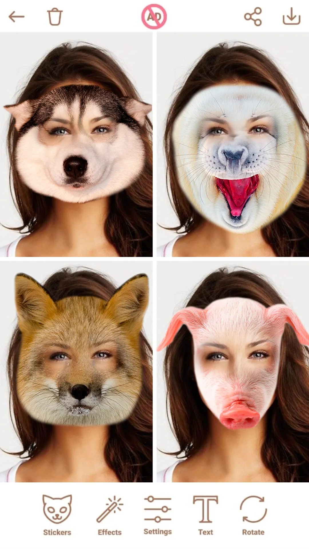 Animal Face Changer | Indus Appstore | Screenshot