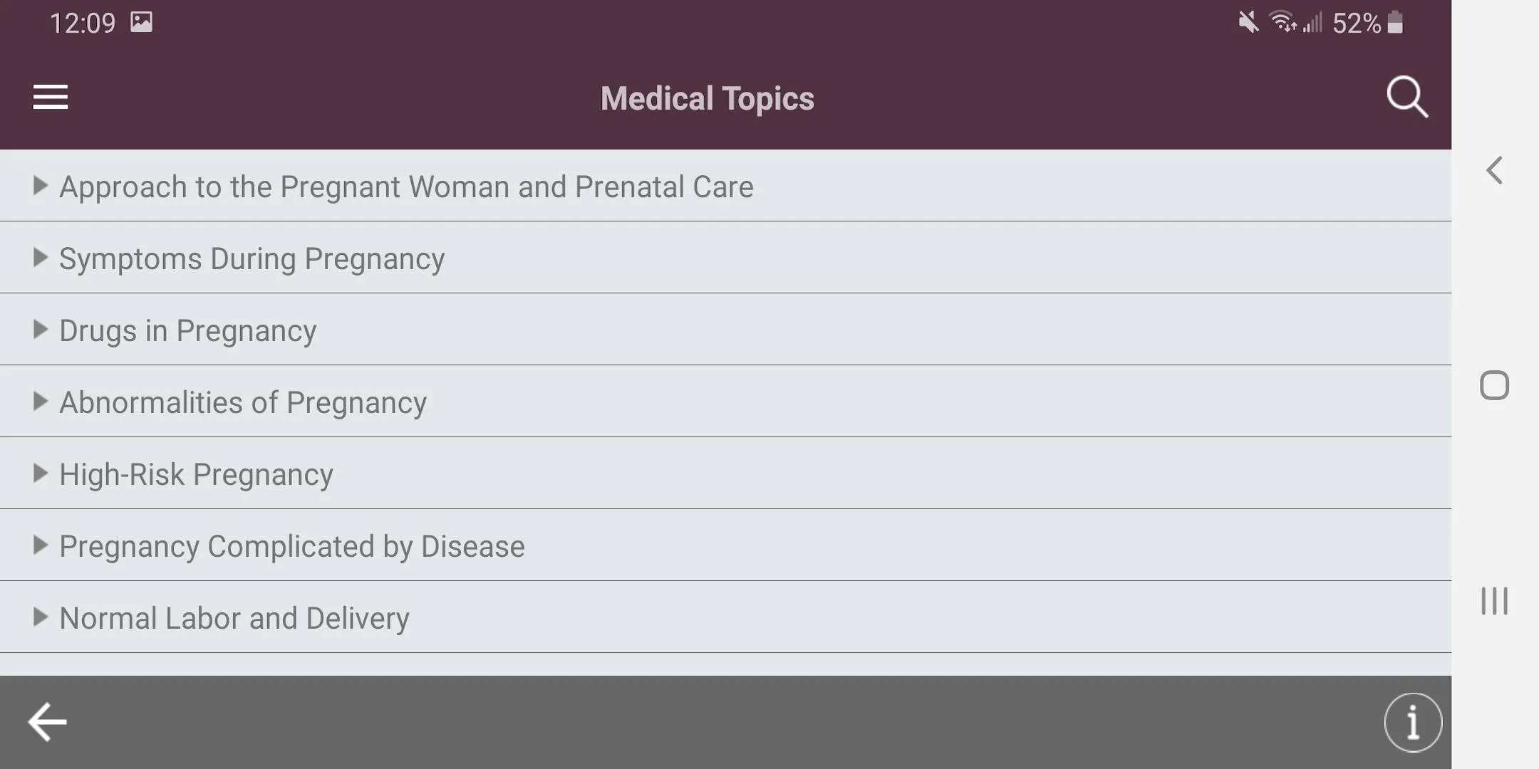 MSD Manual Guide to Obstetrics | Indus Appstore | Screenshot
