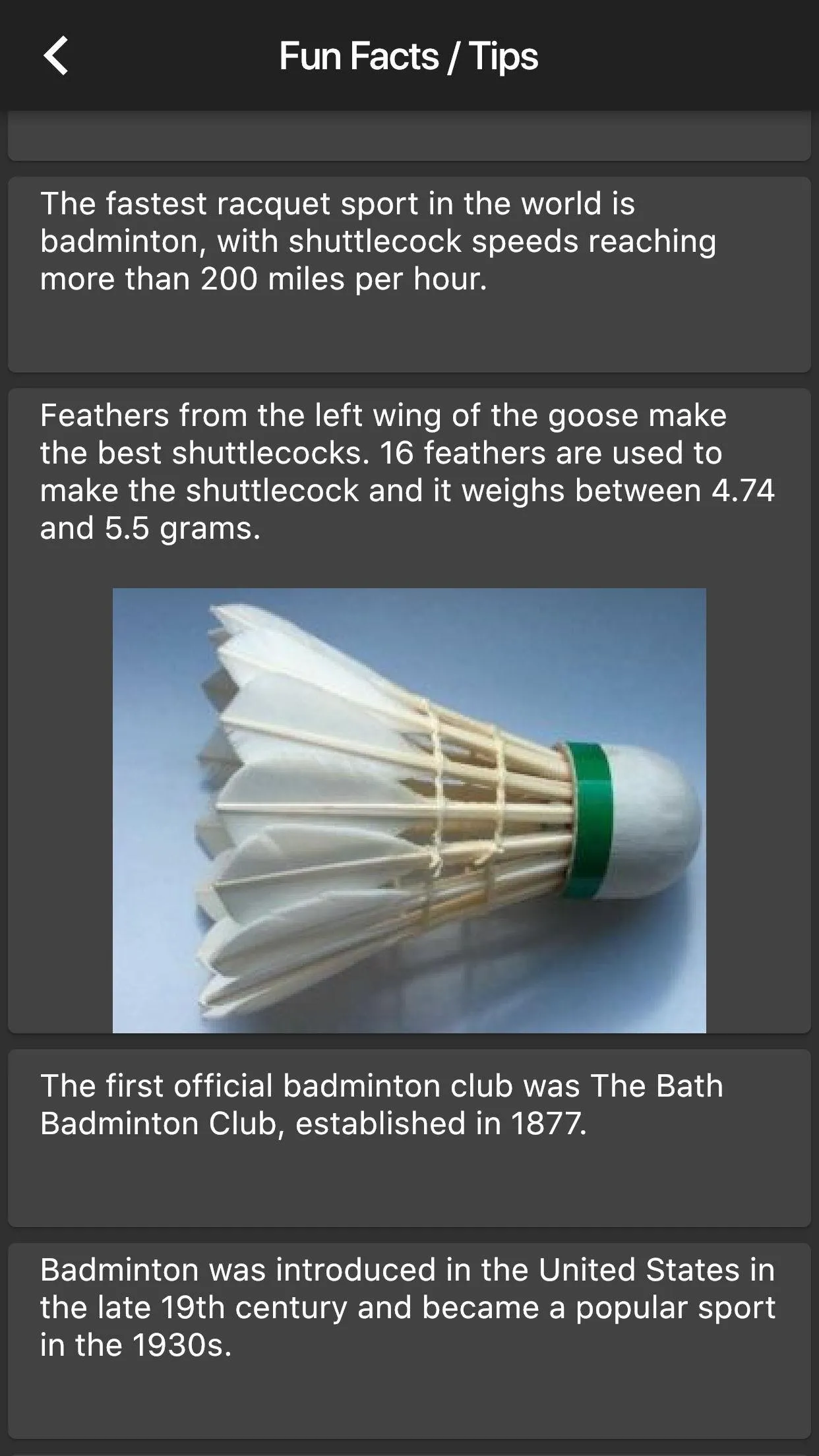 Badminton Score | Indus Appstore | Screenshot