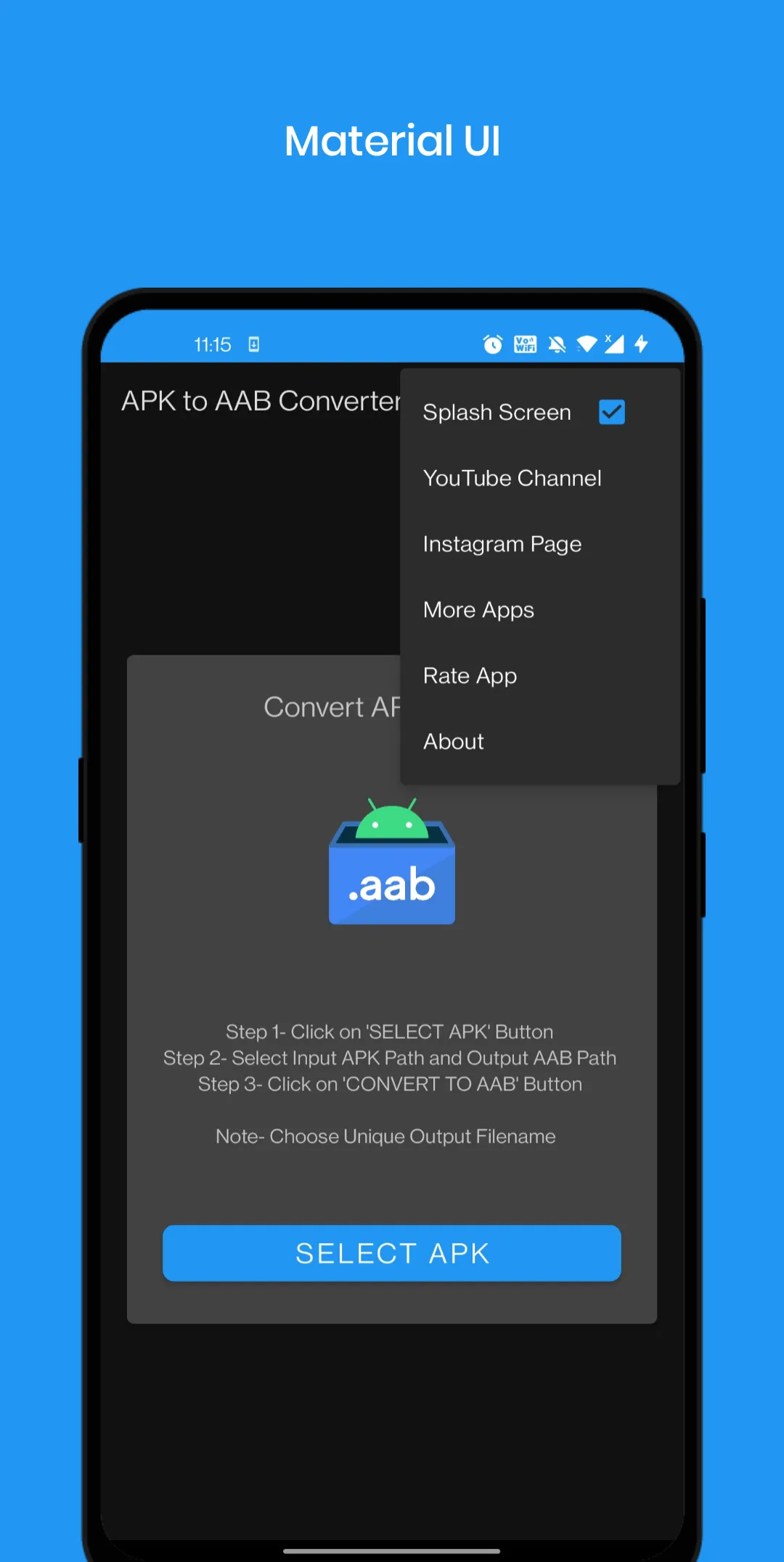 APK / ApkSet to AAB Converter | Indus Appstore | Screenshot