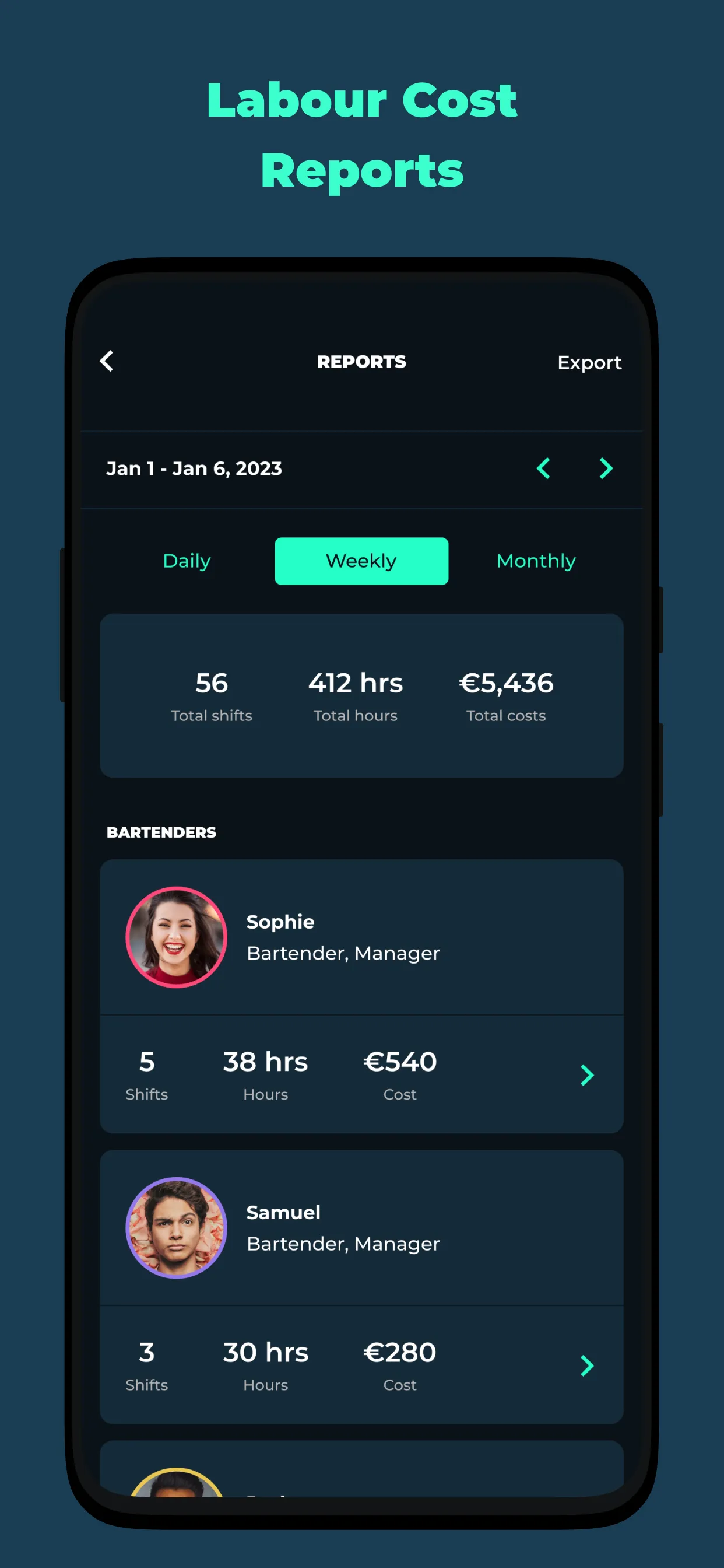 Employee Scheduling by BLEND | Indus Appstore | Screenshot