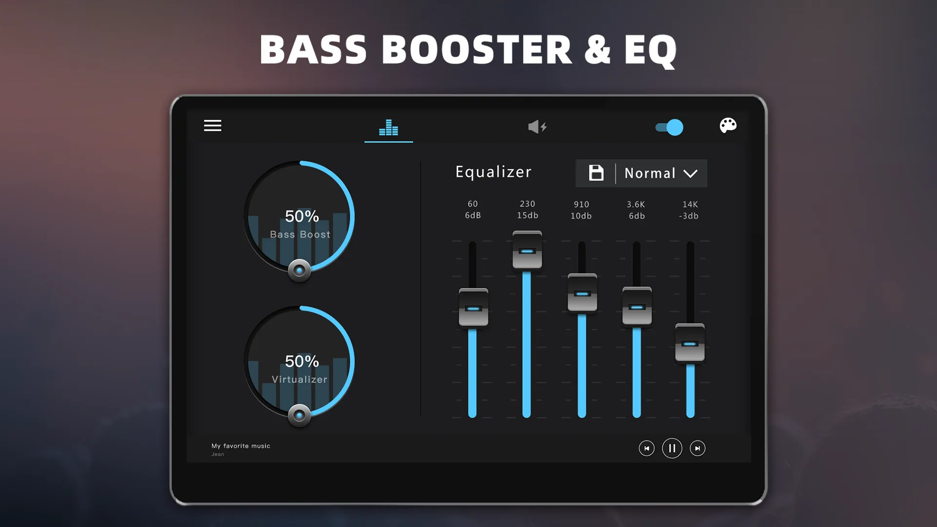 Bass Booster & Equalizer | Indus Appstore | Screenshot