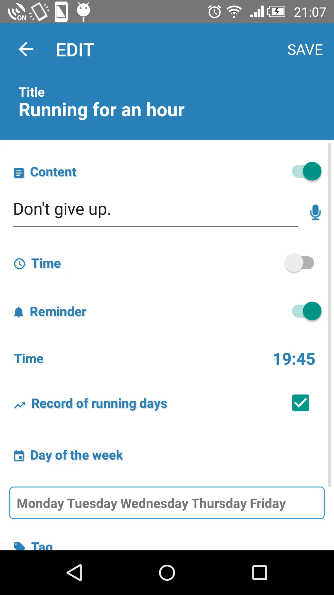 Daily check: Routine Work | Indus Appstore | Screenshot