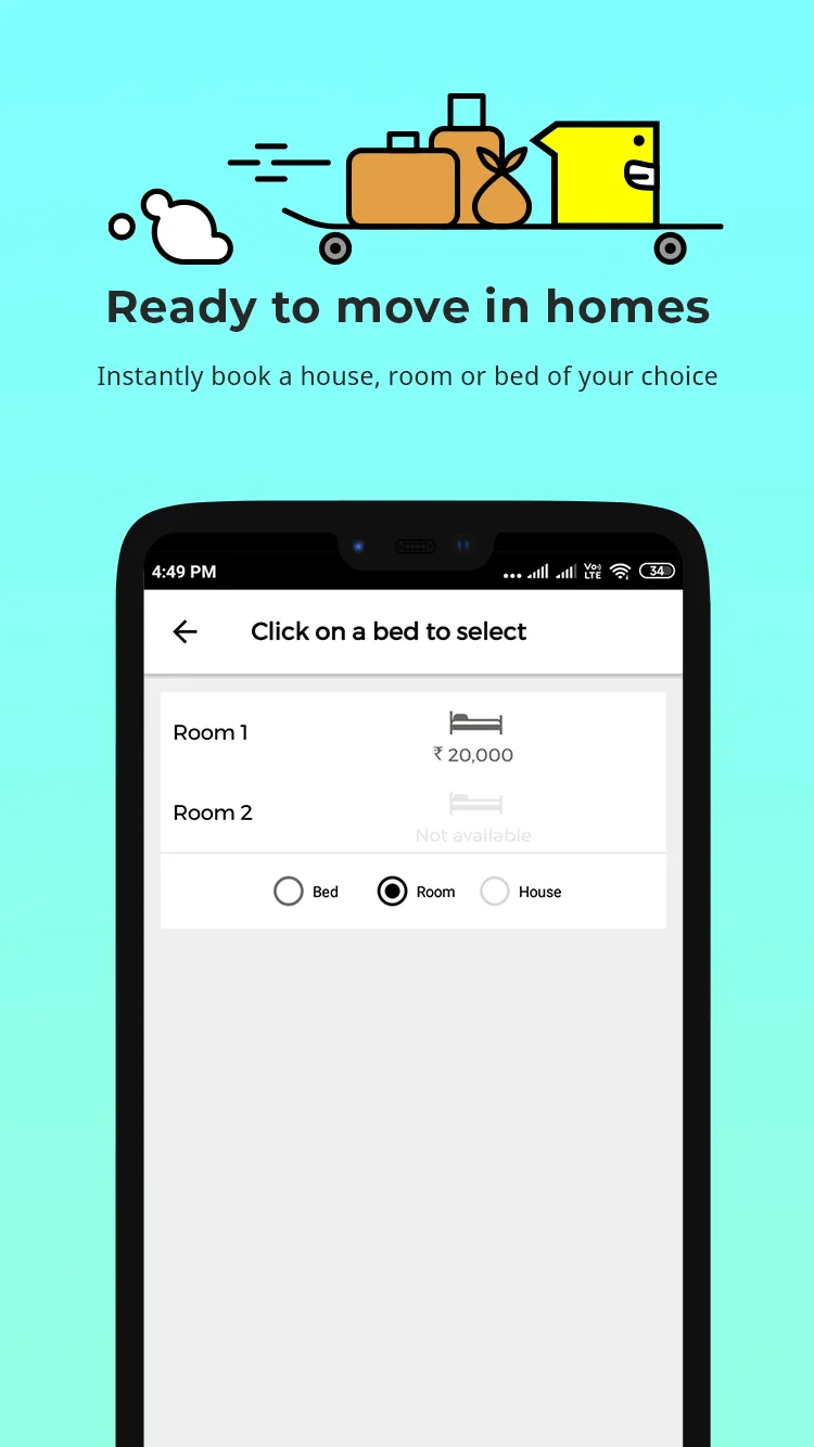 Nestaway-Rent a House/Room/Bed | Indus Appstore | Screenshot