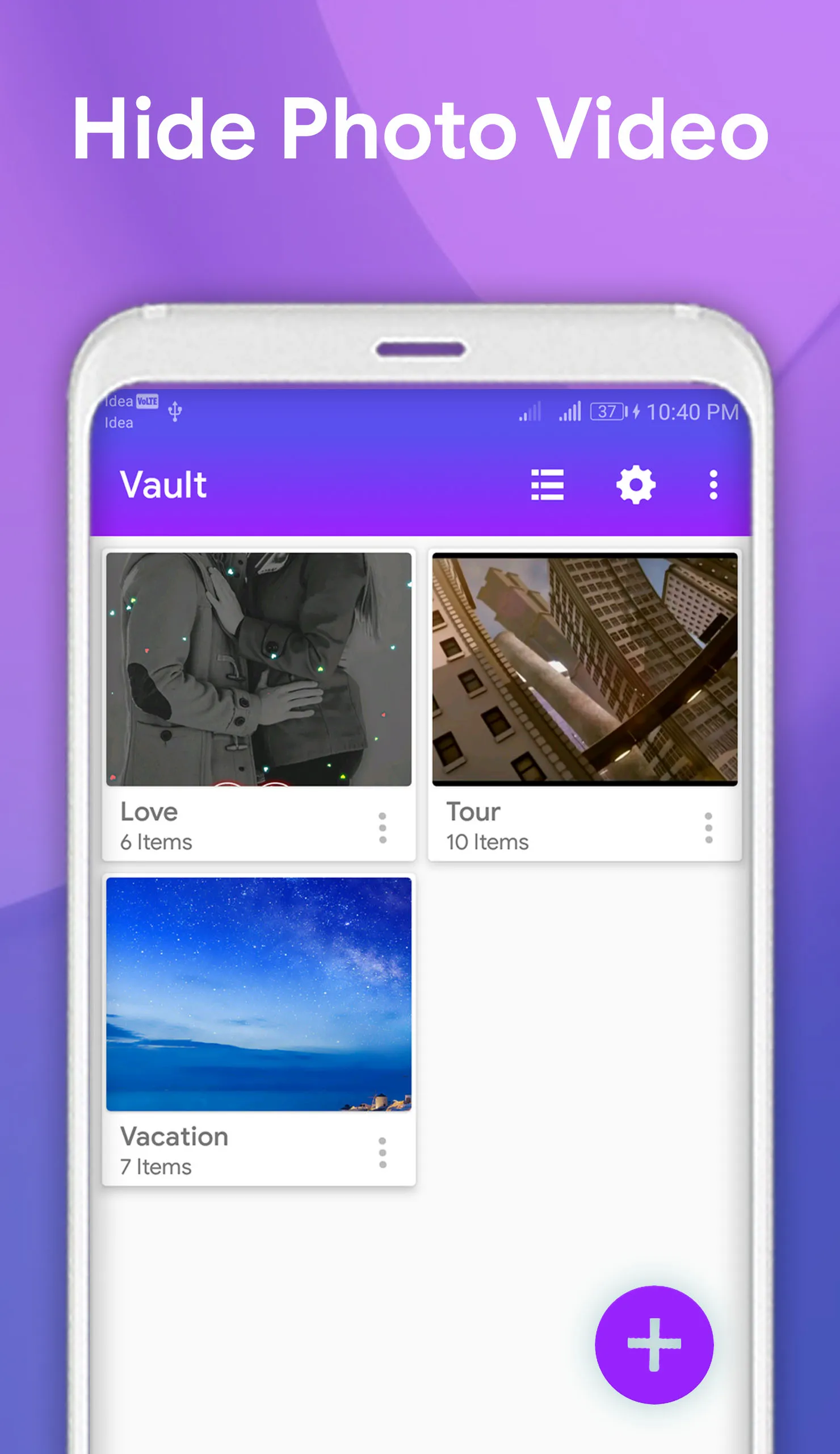 Music Player Vault :Hide photo | Indus Appstore | Screenshot