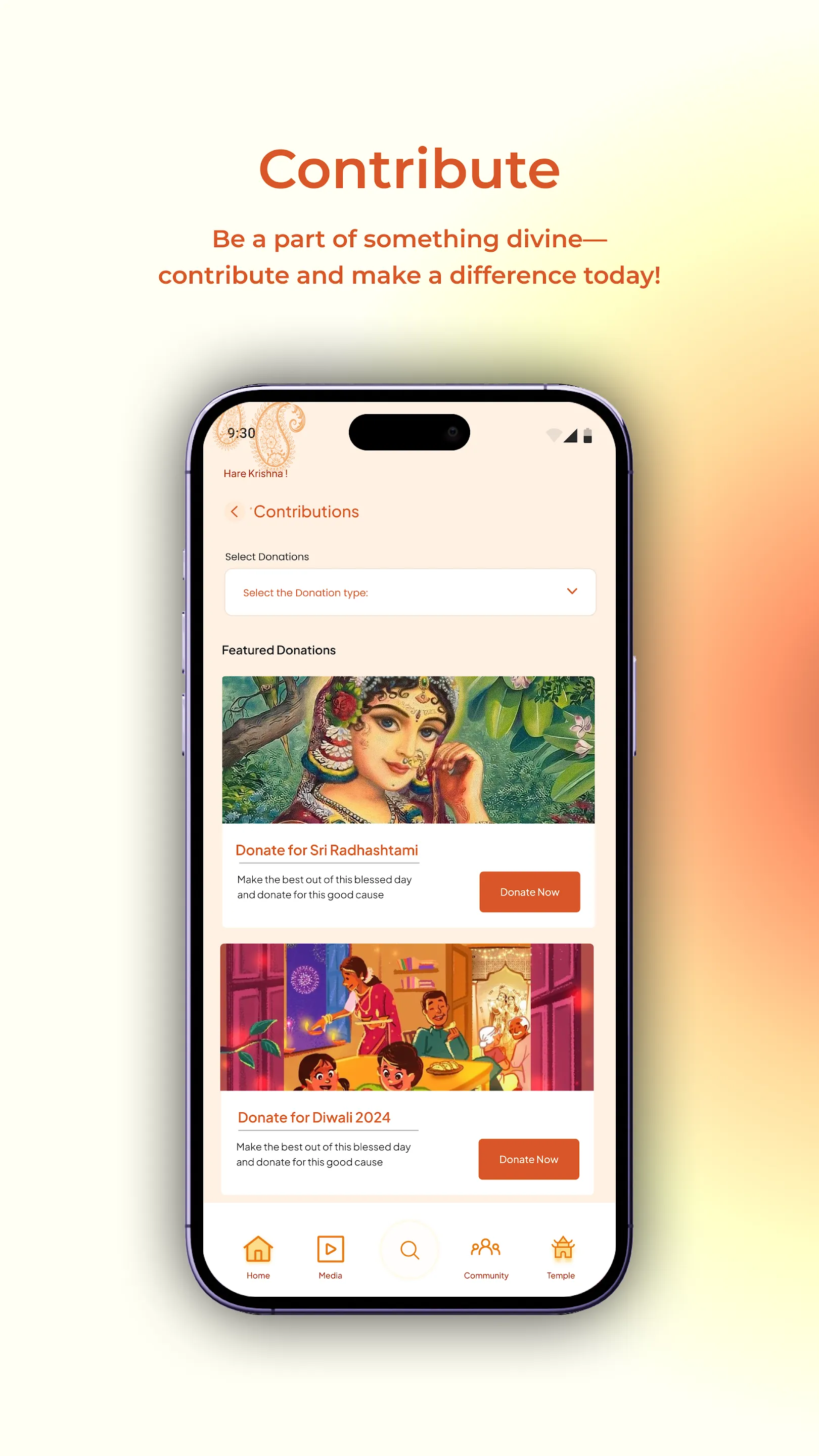 ISKCON Chowpatty | Indus Appstore | Screenshot