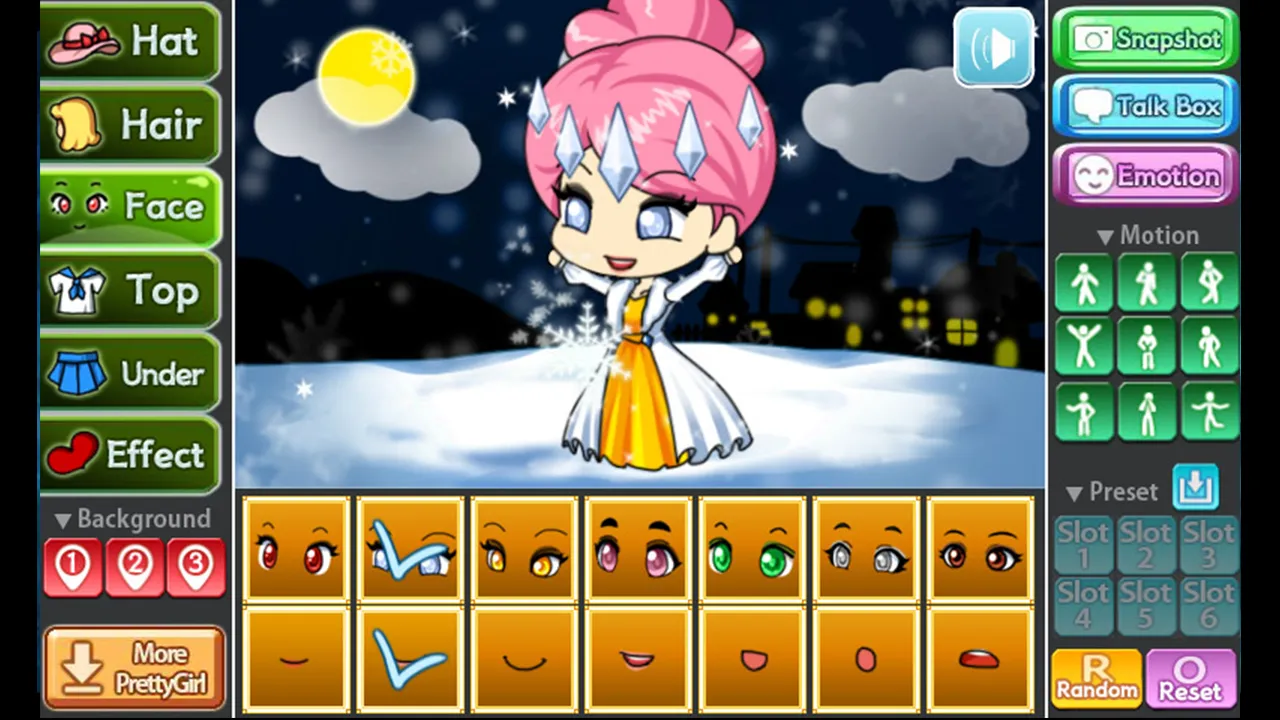 Snow Princess Pretty Girl | Indus Appstore | Screenshot