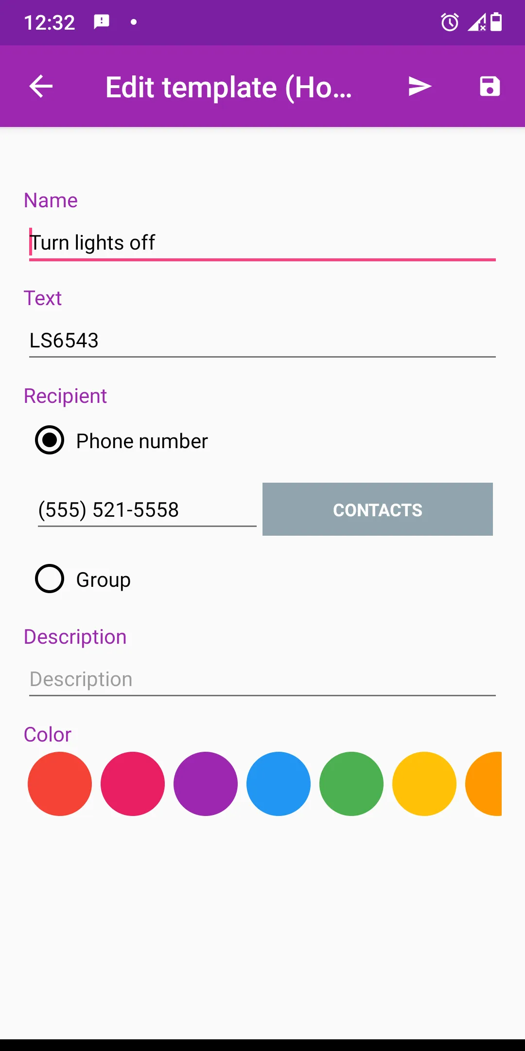 SMS Templates | Indus Appstore | Screenshot