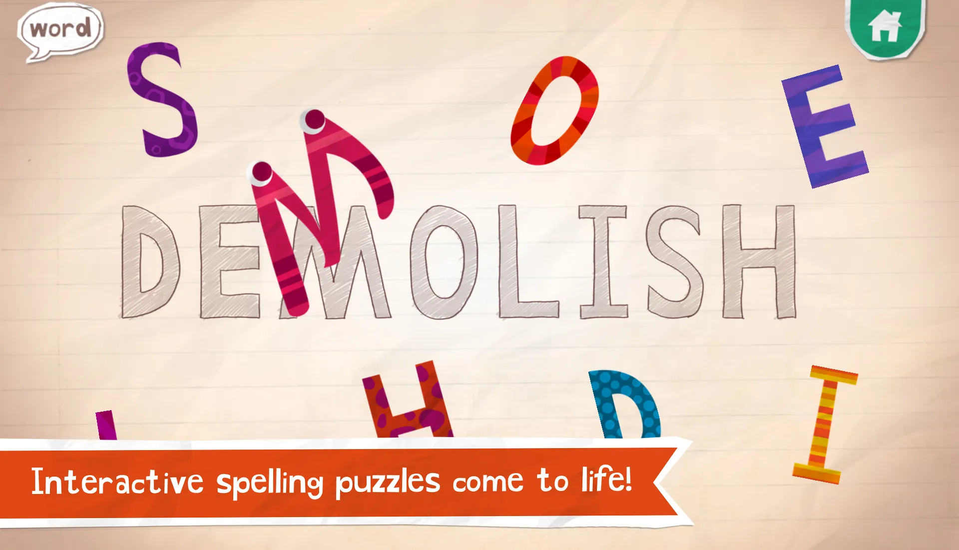 Endless Alphabet | Indus Appstore | Screenshot
