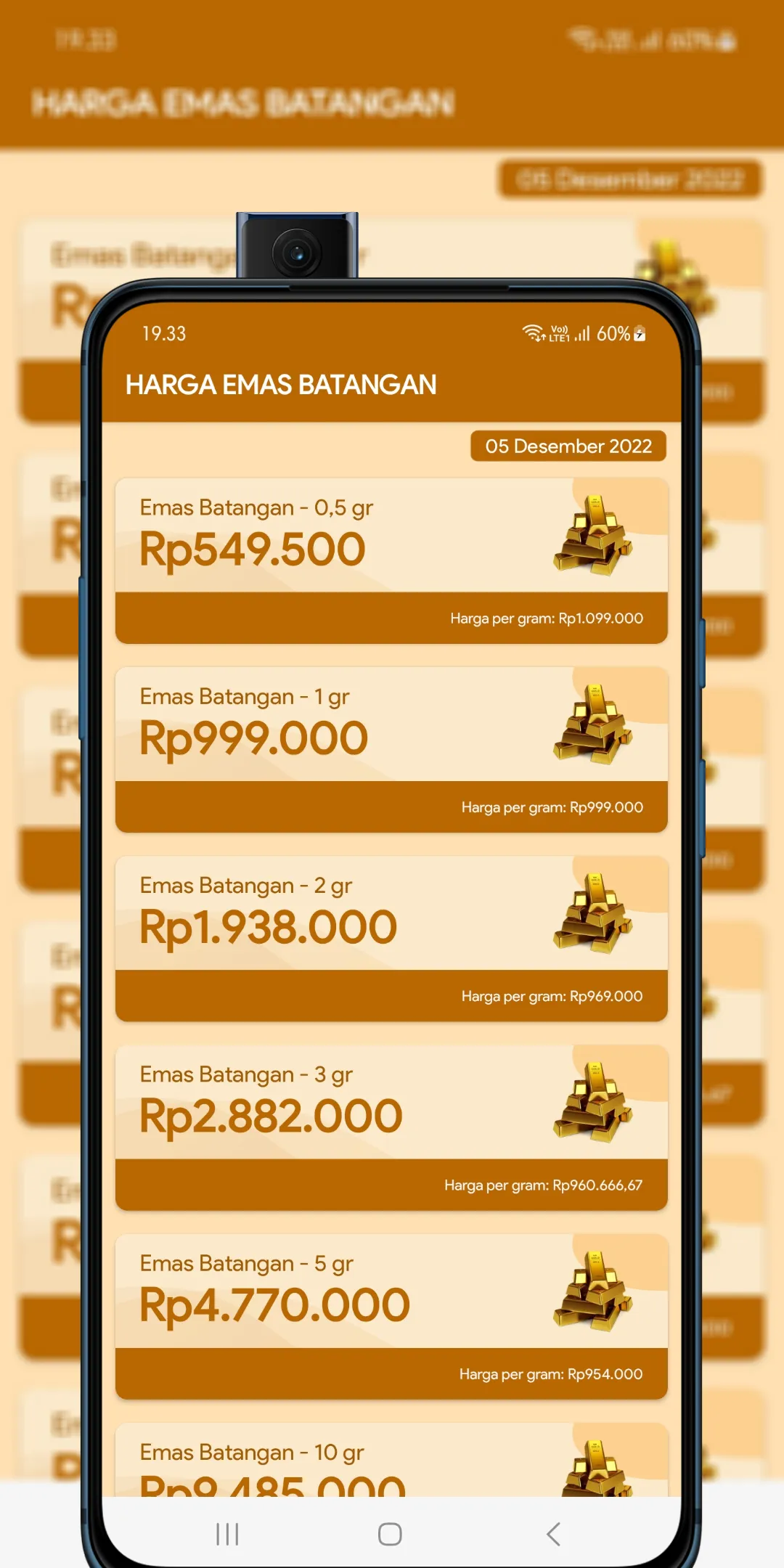 Harga Emas Harian (Realtime) | Indus Appstore | Screenshot