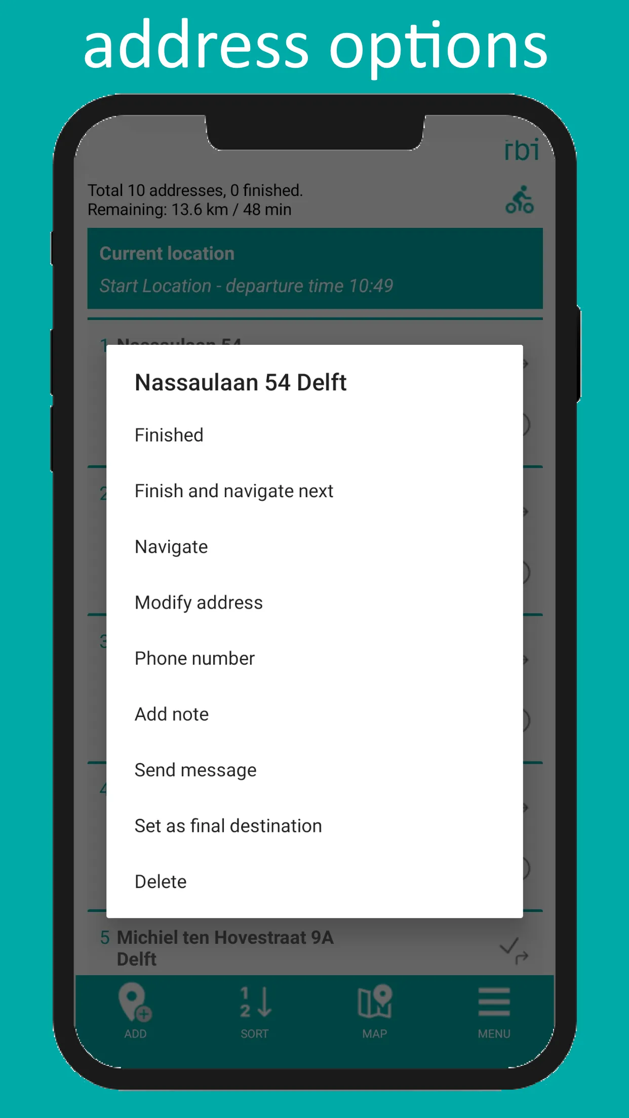 IBI - delivery route planner | Indus Appstore | Screenshot